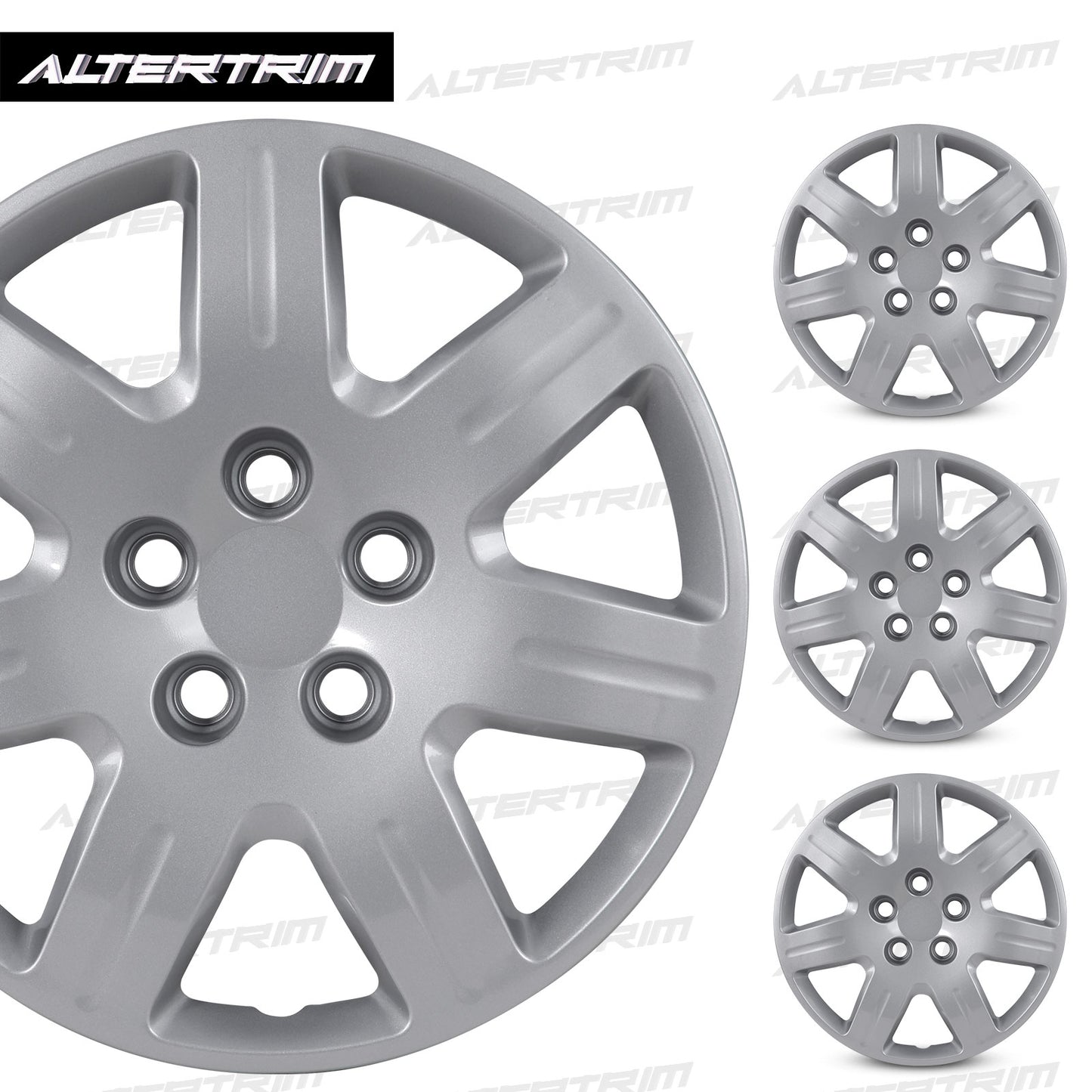 16 Inch Wheel Hubcaps for 2006-2011 Honda Civic - Lacquer