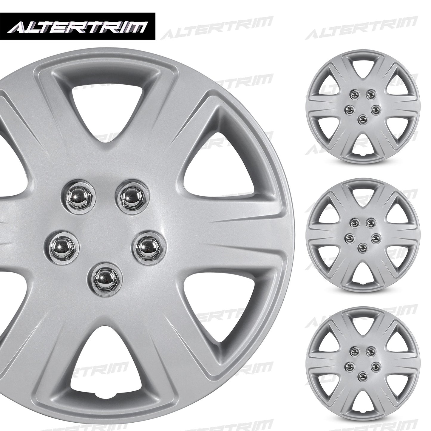 15 Inch Wheel Hubcaps for 2005-2008 TOYOTA Corolla w/decorative screws - Lacquer