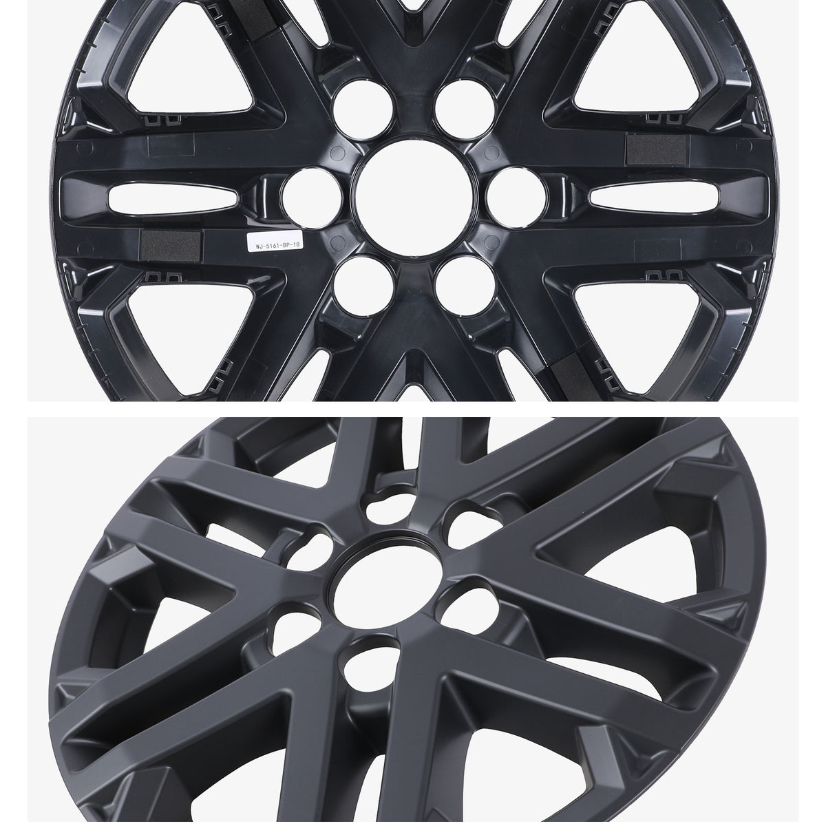 18 Inch Wheel Skins for 2022-2026 TOYOTA TUNDRA/2023-2026 Toyota Sequoia - Matte Black