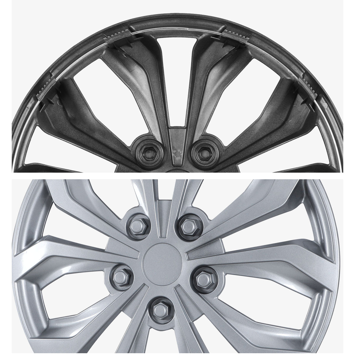15 Inch Universal Hubcaps for Steel Wheel Rims Cover - Lacquer