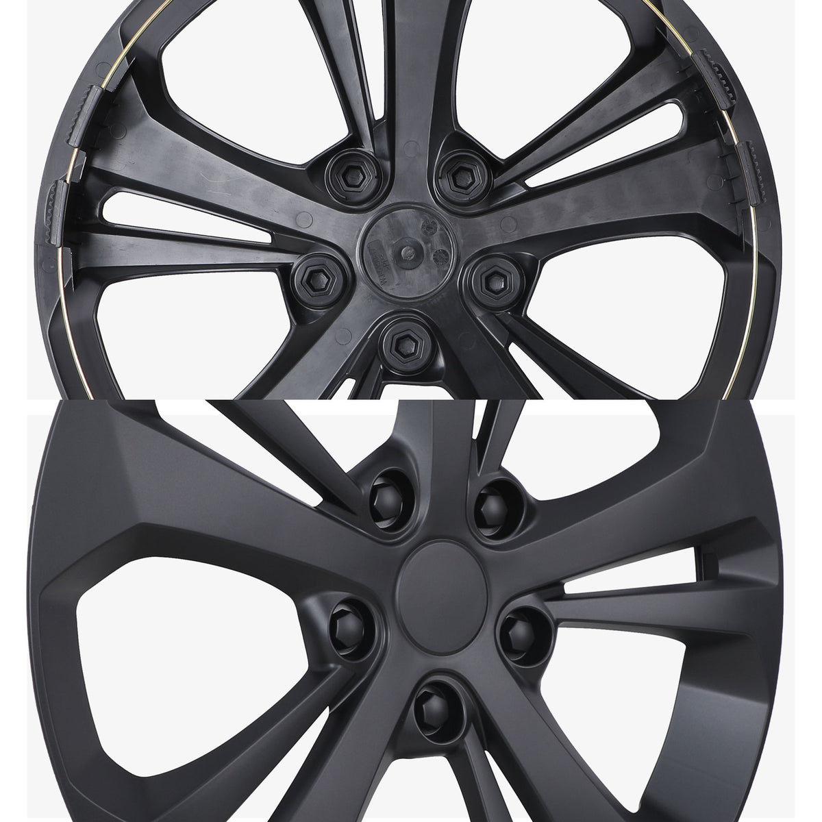 17 Inch Wheel Skins for 2024-2025 Chevy Trax - Matte Black