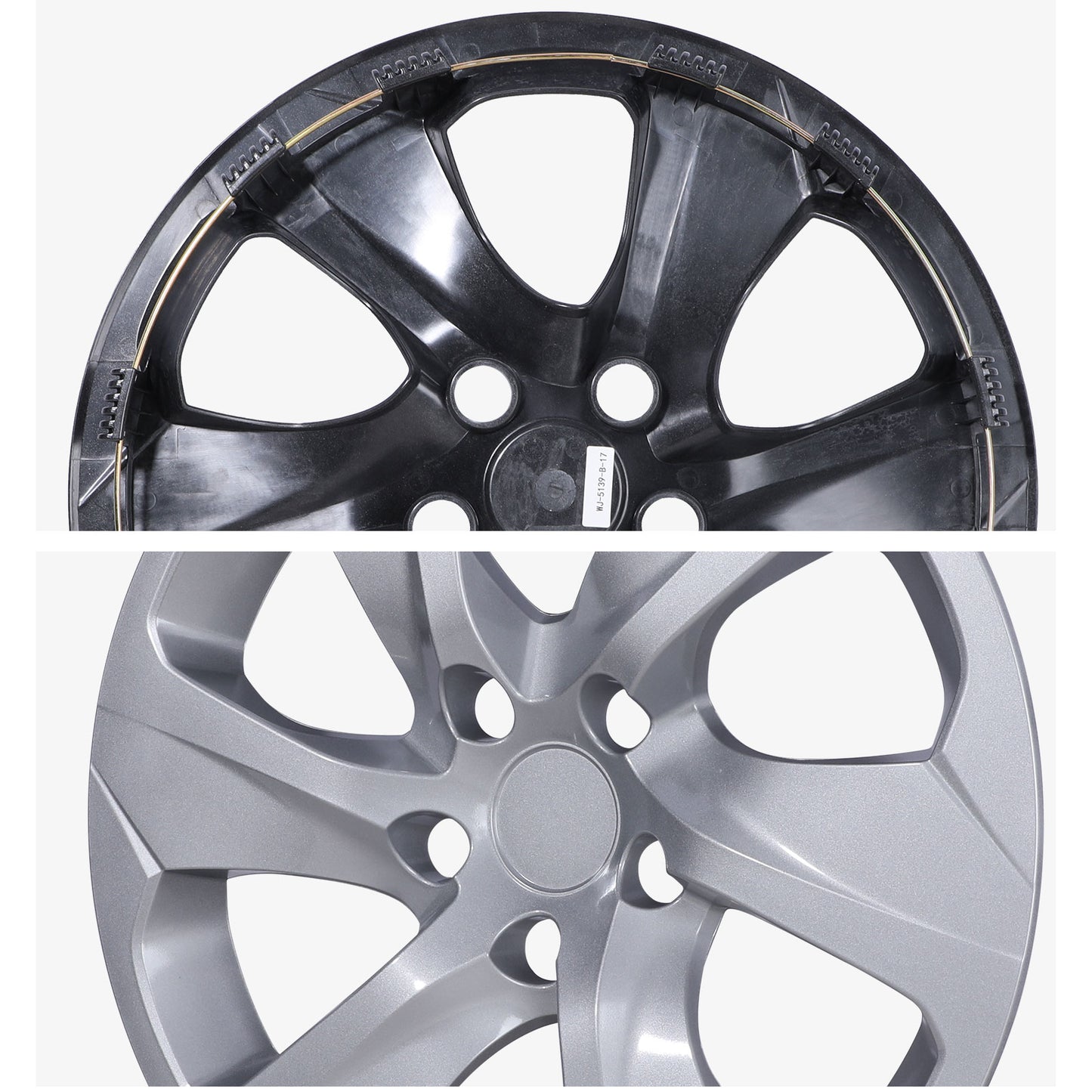 17 Inch Wheel Hubcaps for 2019-2025 Toyota RAV4 - Lacquer