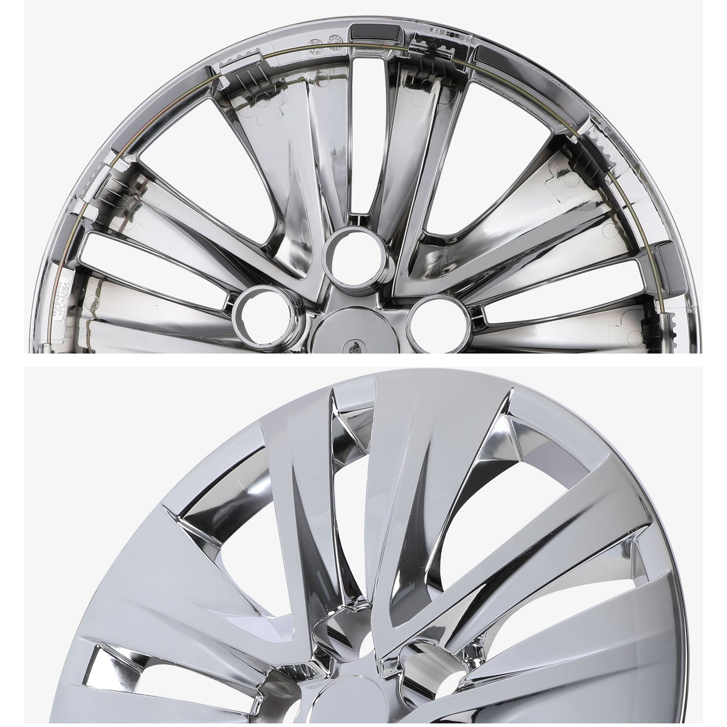 16 Inch Wheel Hubcaps for 2020-2026 Nissan Sentra - Chrome