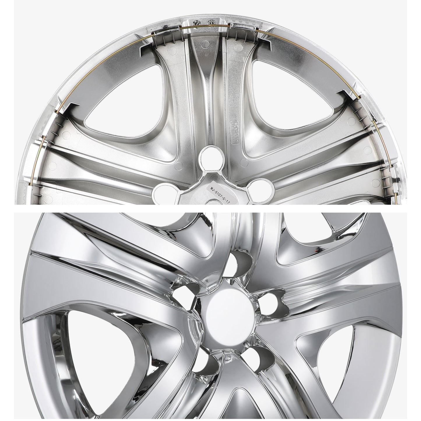 17 Inch Wheel Hubcaps for 2013-2018 TOYOTA RAV4 - Chrome
