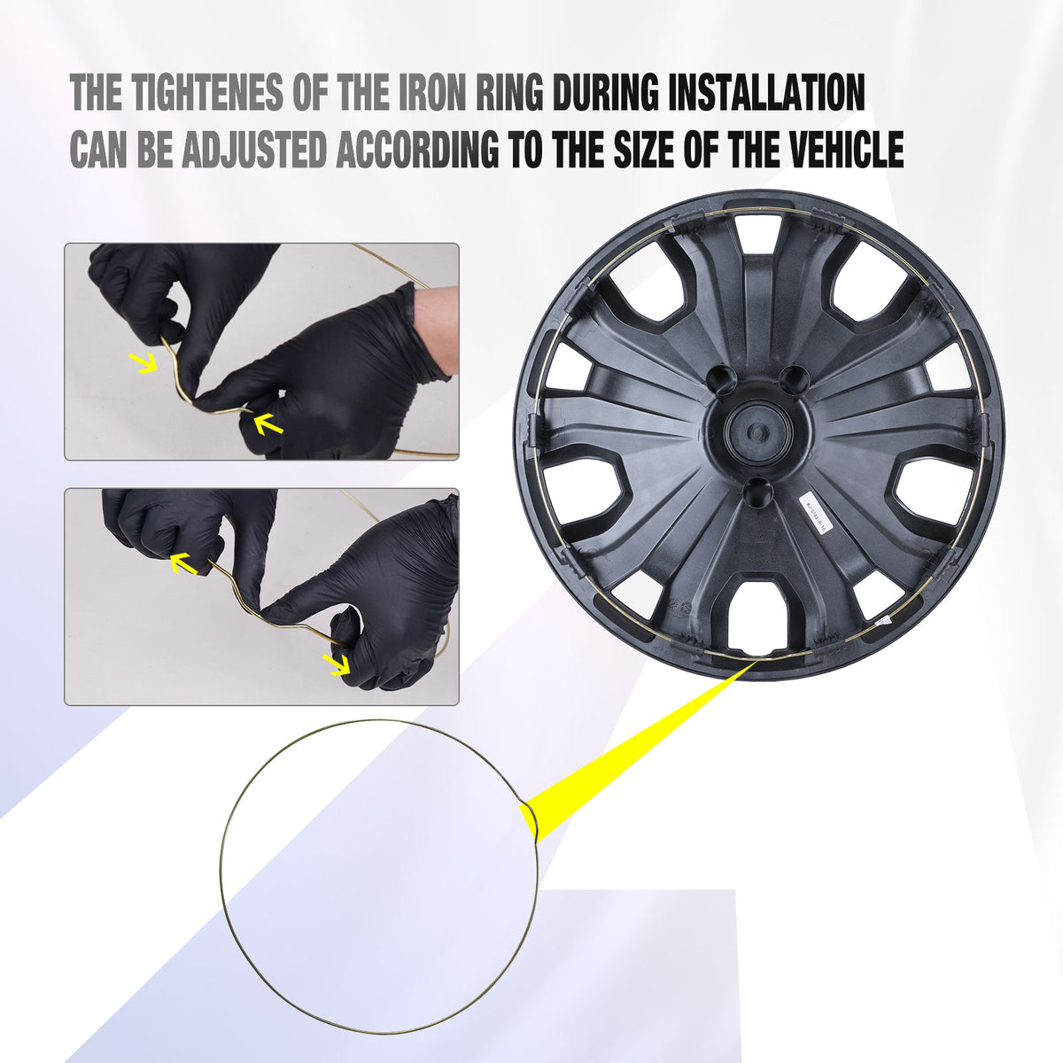 16 Inch Wheel Skins for 2014-2023 Ford Transit Connect - Lacquer
