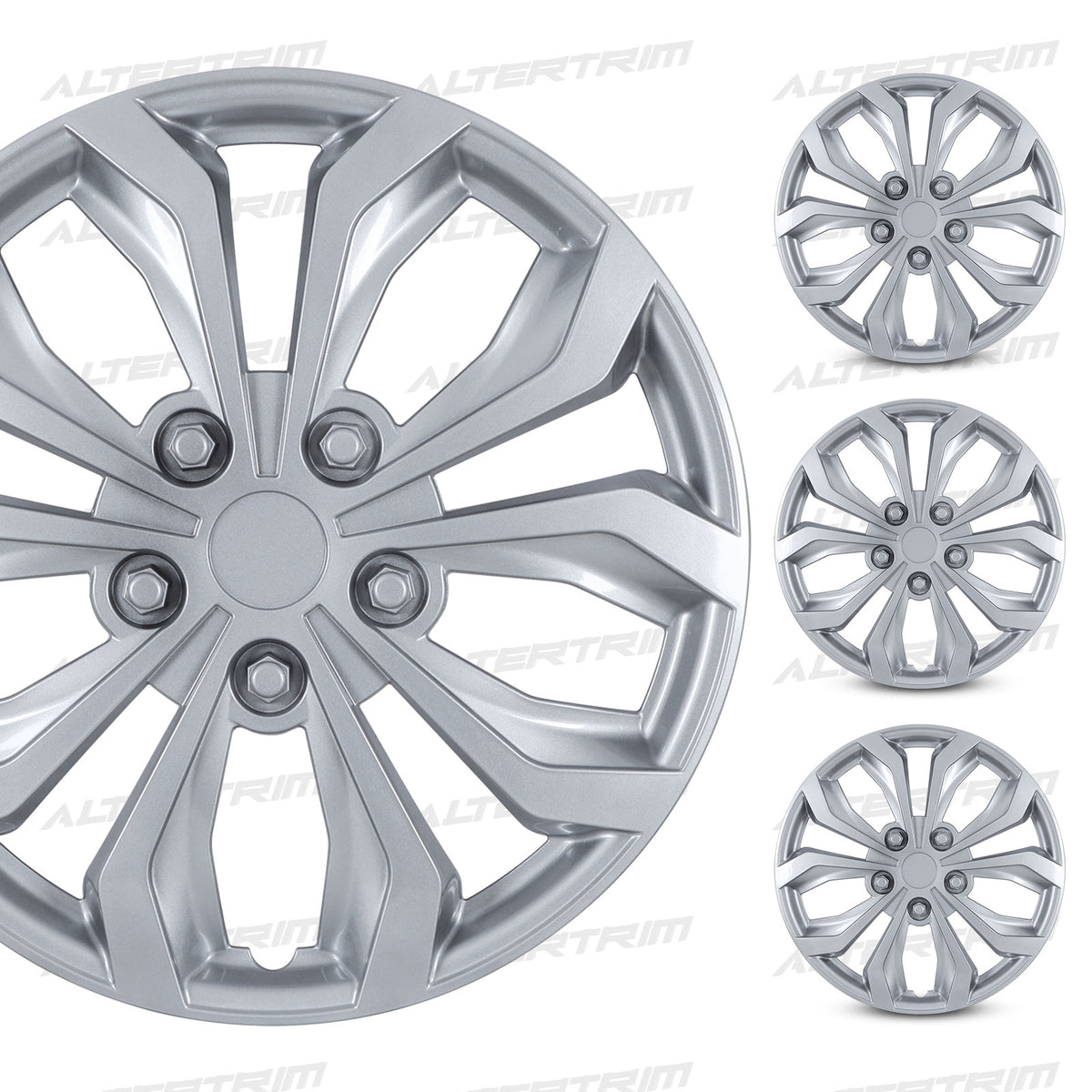 15 Inch Universal Hubcaps for Steel Wheel Rims Cover - Lacquer