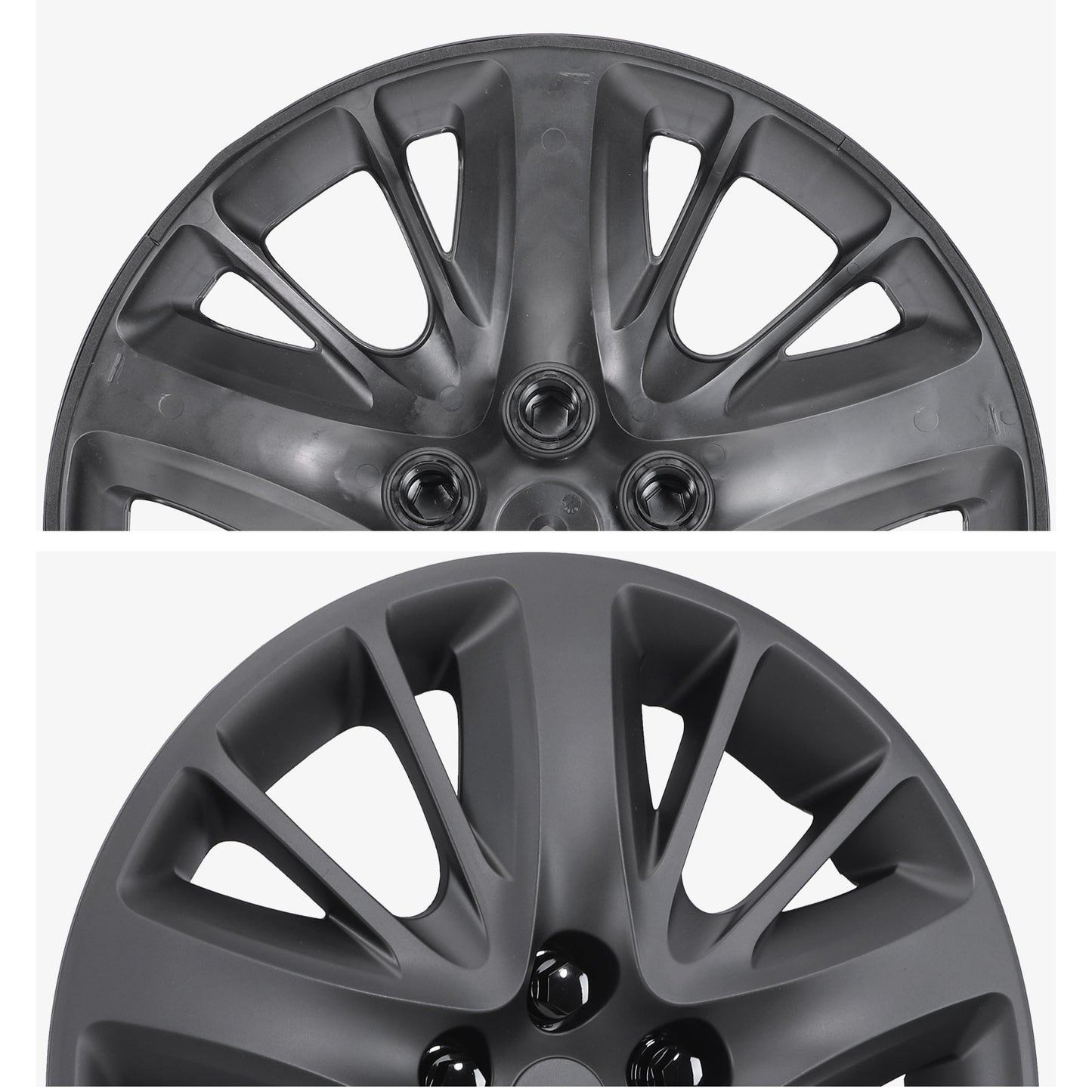 18 Inch Wheel Hubcaps for 2014-2020 Chevy Impala - Matte Black