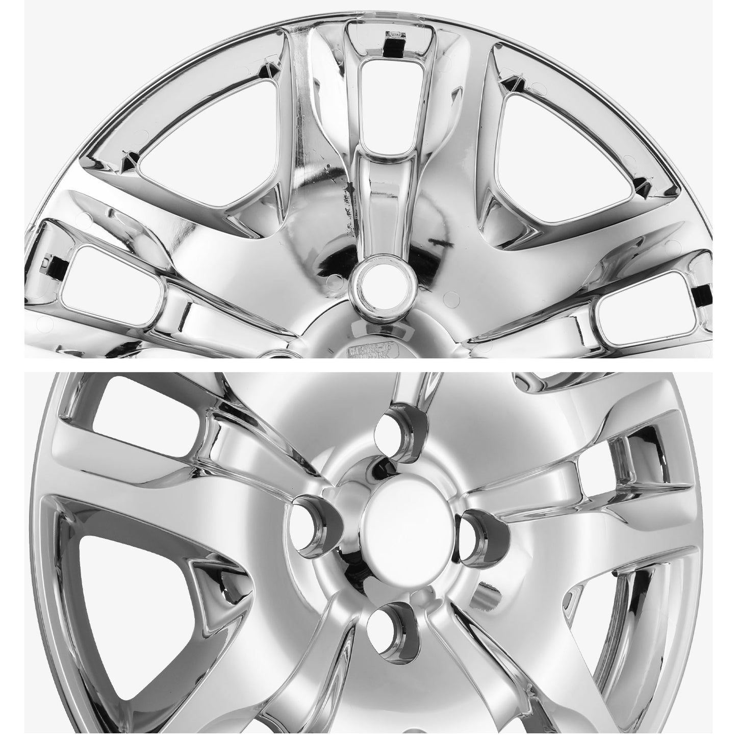 16 Inch Wheel Hubcaps for 2007-2012 Nissan Sentra - Chrome
