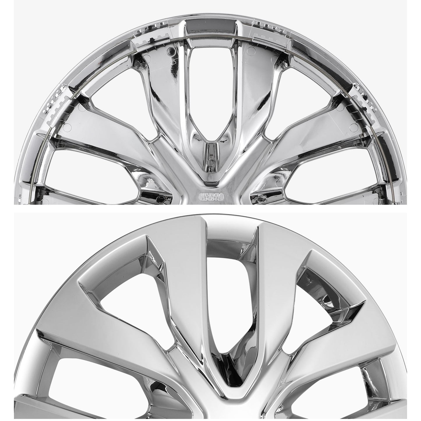 17 Inch Wheel Hubcaps for 2014-2020 Nissan Rogue - Chrom