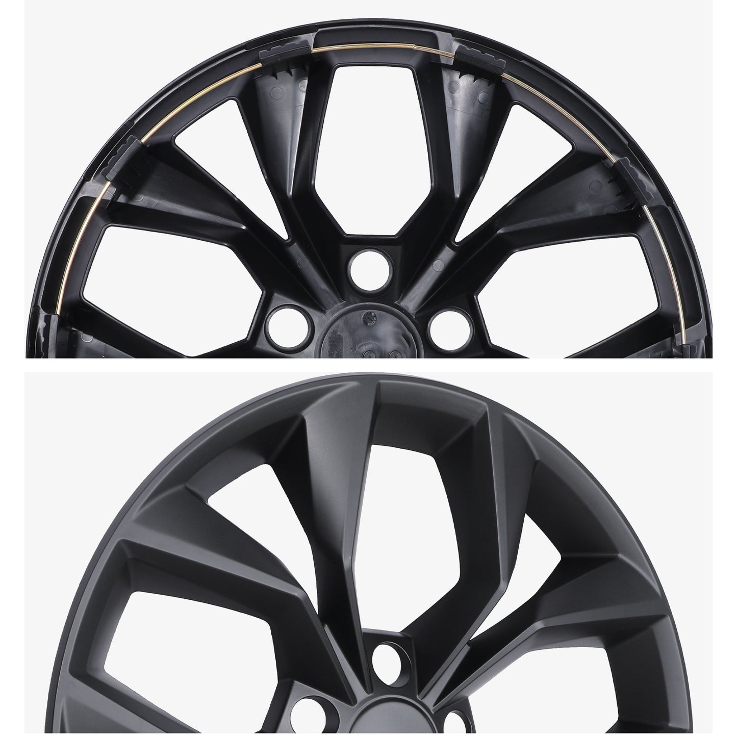 17 Inch Wheel Hubcaps for 2023-2026 Honda CR-V LX - Matte Black