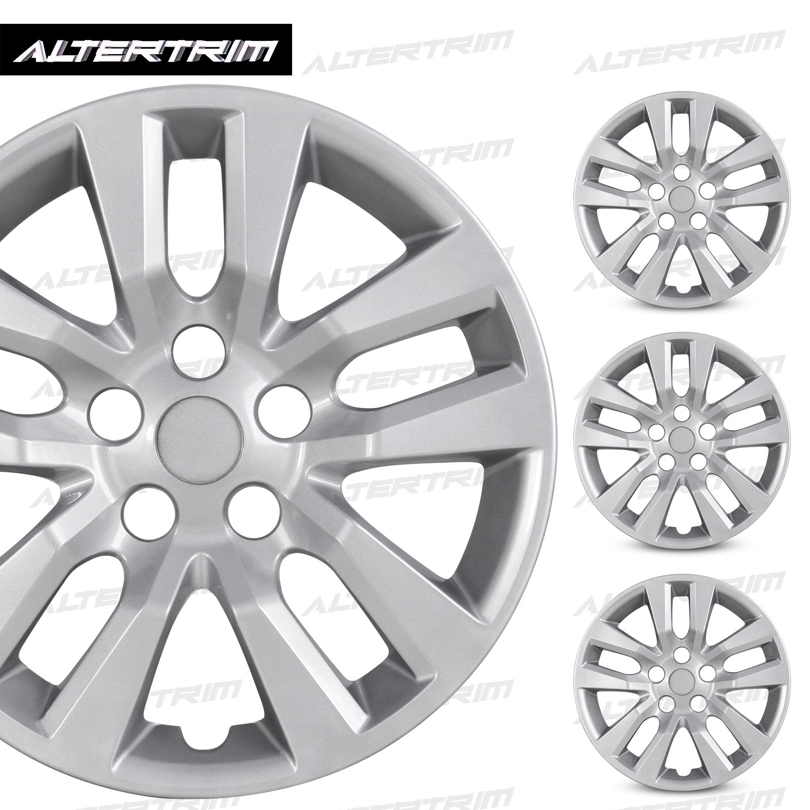 16 Inch Wheel Hubcaps for 2013-2018 Nissan Altima Sedan - Lacquer