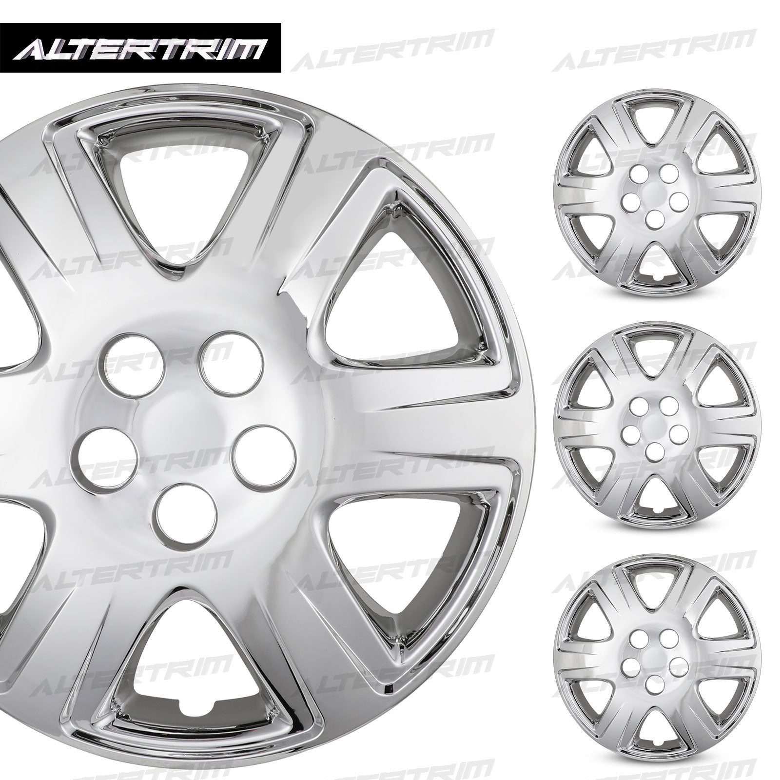 15 Inch Wheel Hubcaps for 2005-2008 TOYOTA Corolla  - Chrome