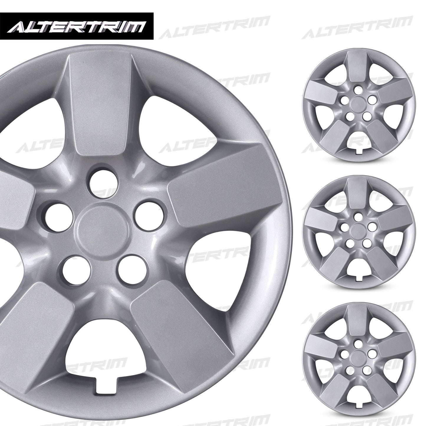 16 Inch Wheel Hubcaps for 2008-2015 Nissan Rogue - Lacquer