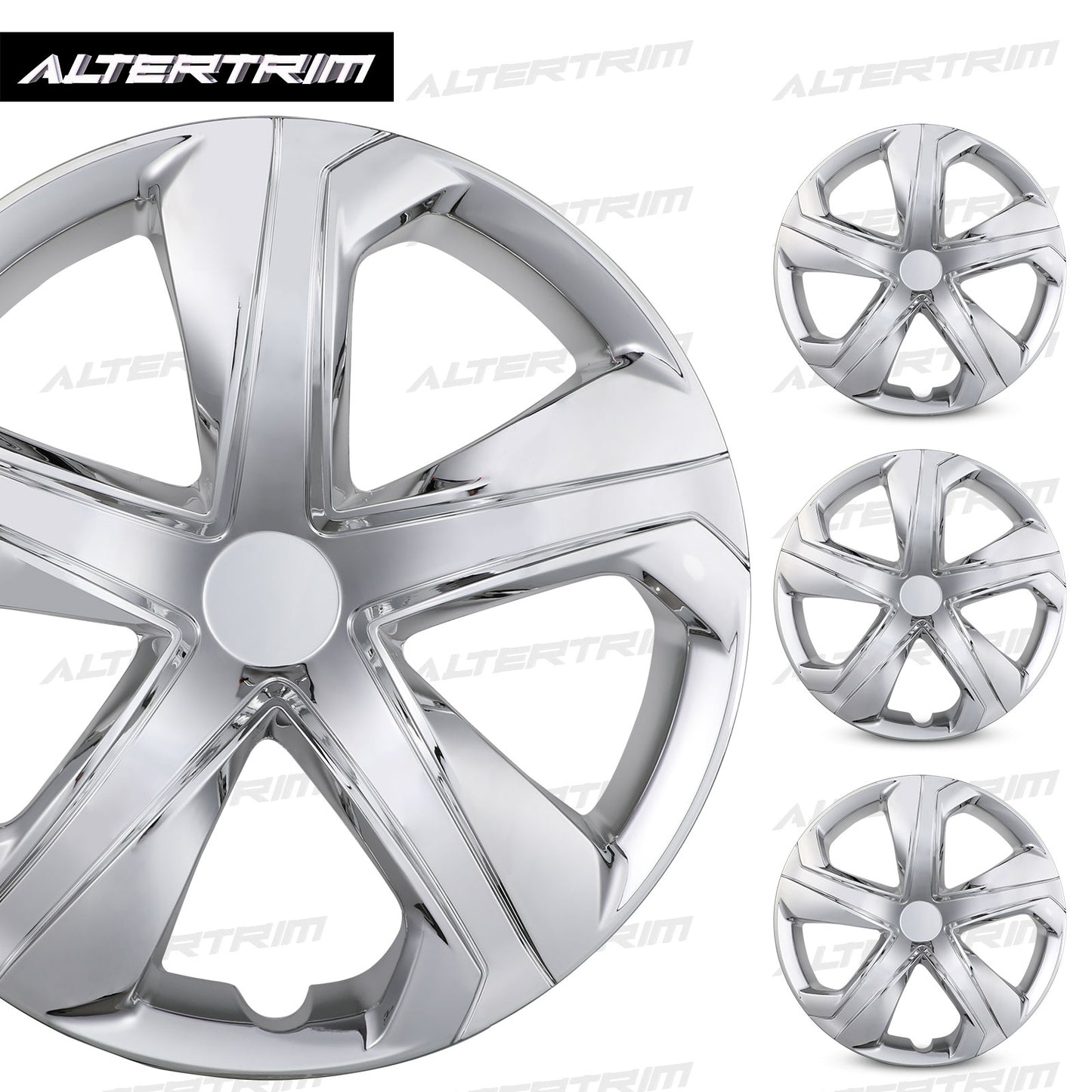 16 Inch Wheel Hubcaps for 2016-2026 Honda Civic Sedan - Chrome