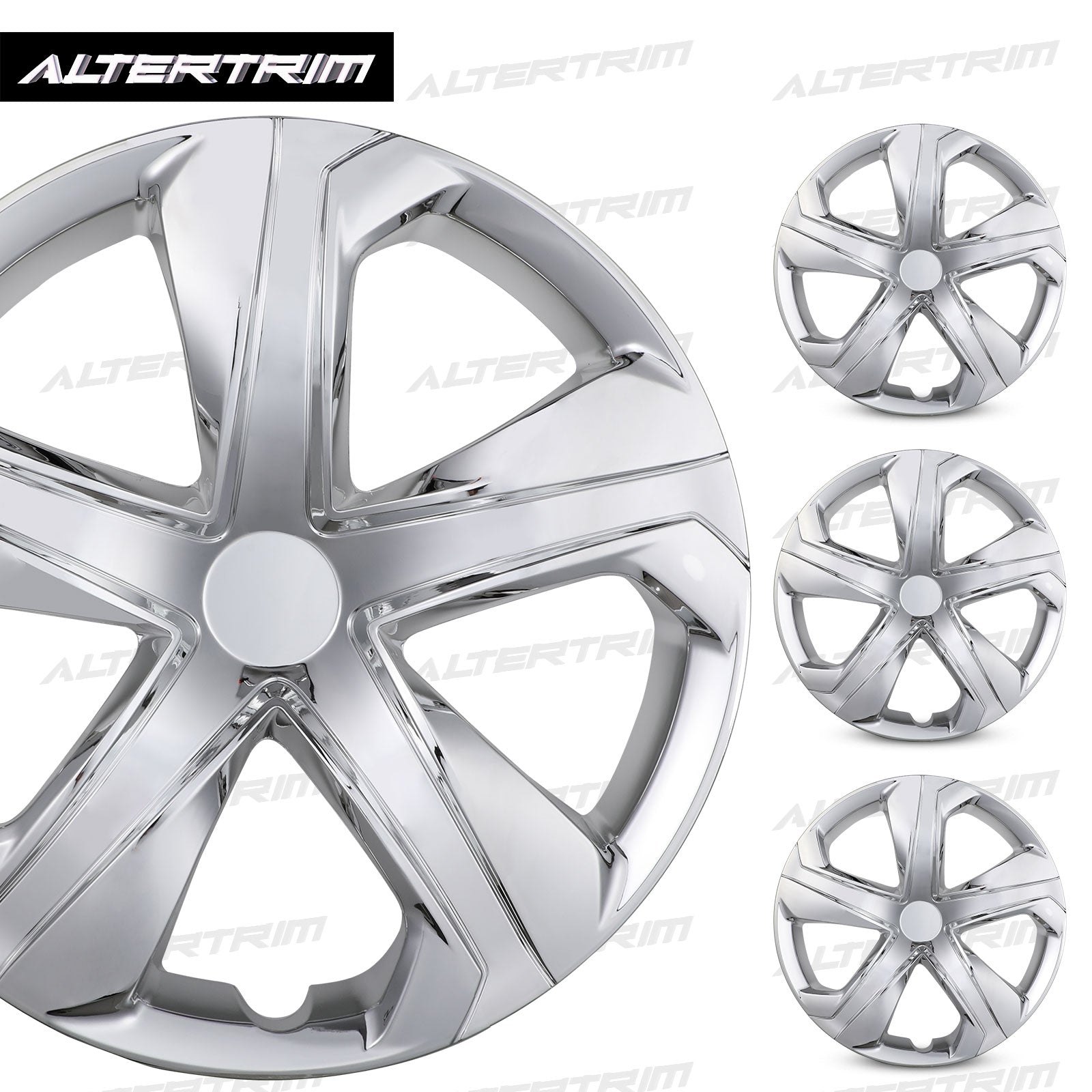 16 Inch Wheel Hubcaps for 2016-2026 Honda Civic Sedan - Chrome