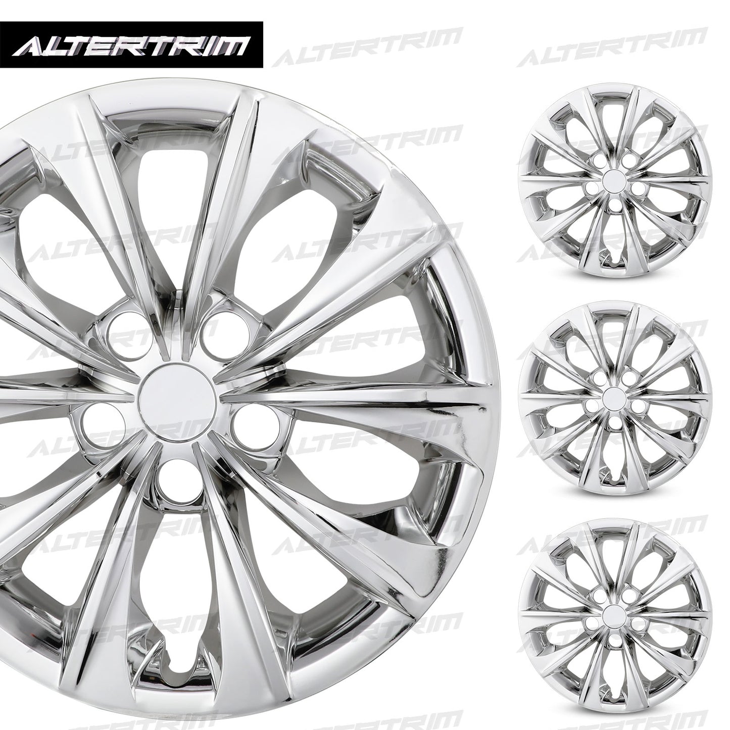 16 Inch Wheel Hubcaps for 2015-2017 TOYOTA Camry - Chrome