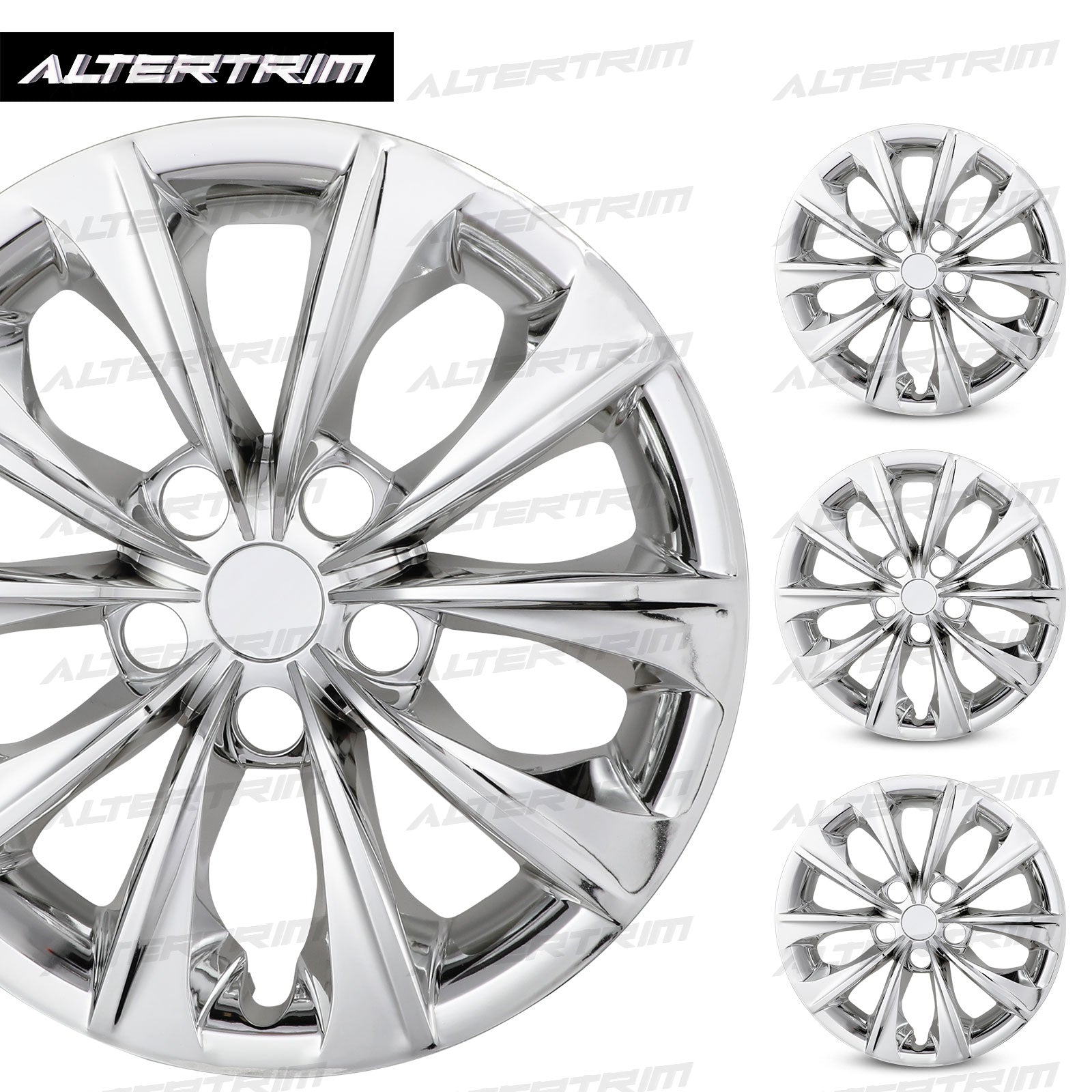 16 Inch Wheel Hubcaps for 2015-2017 TOYOTA Camry - Chrome