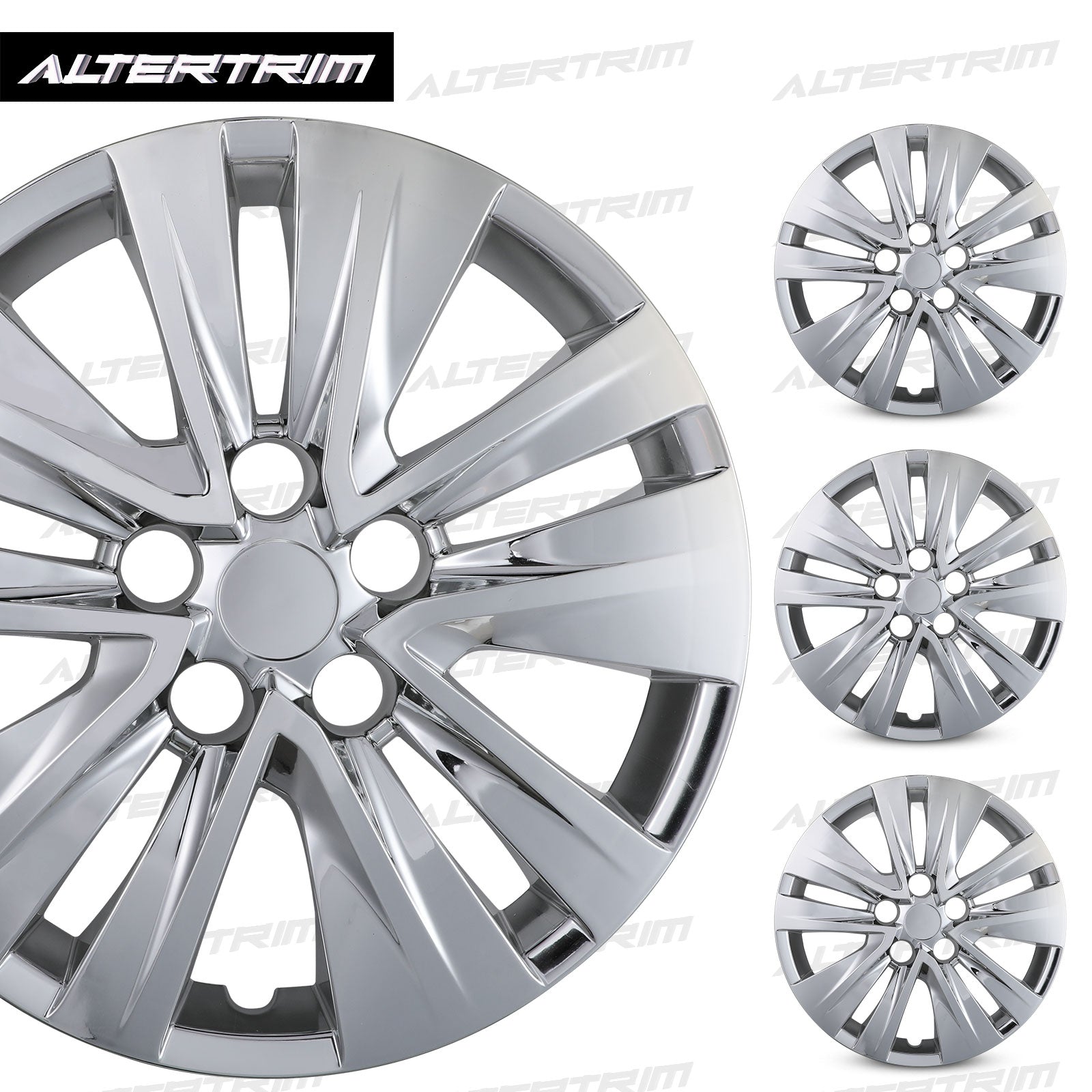 16 Inch Wheel Hubcaps for 2020-2026 Nissan Sentra - Chrome