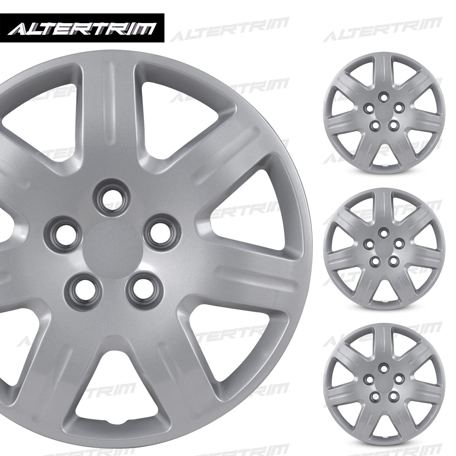 16 Inch Wheel Hubcaps for 2006-2011 Honda Civic - Lacquer