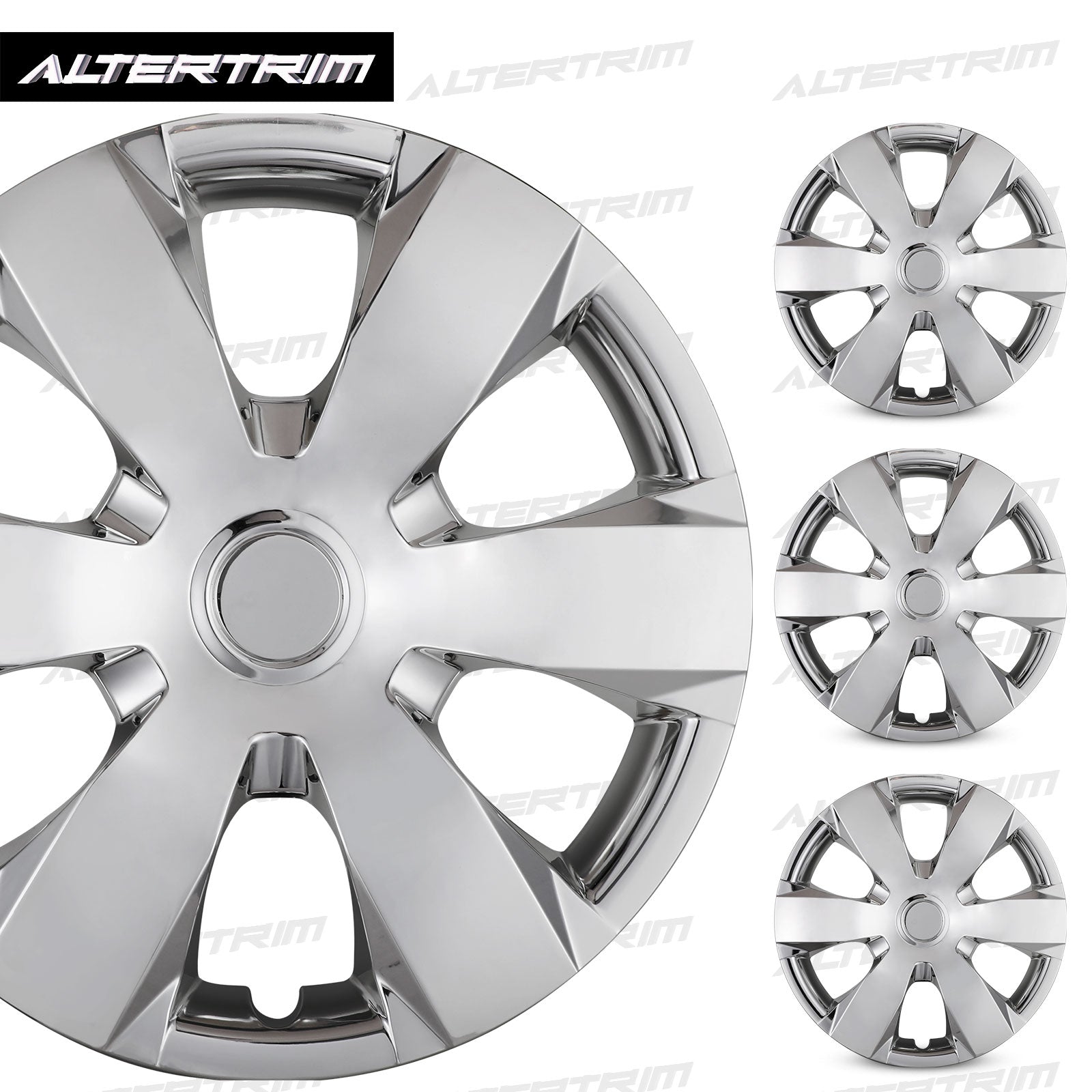 16 Inch Wheel Hubcaps for 2007-2011 TOYOTA Camry - Chrome
