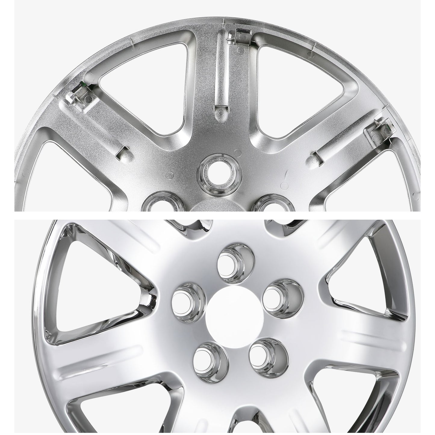 16 Inch Wheel Hubcaps for 2006-2011 Honda Civic - Chrome