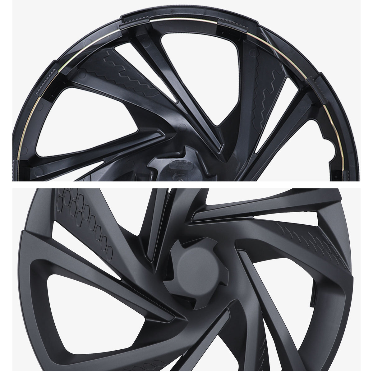 16 Inch Wheel Skins for 2017-2023 SUBARU IMPREZA SEDAN/WAGON - Matte Black