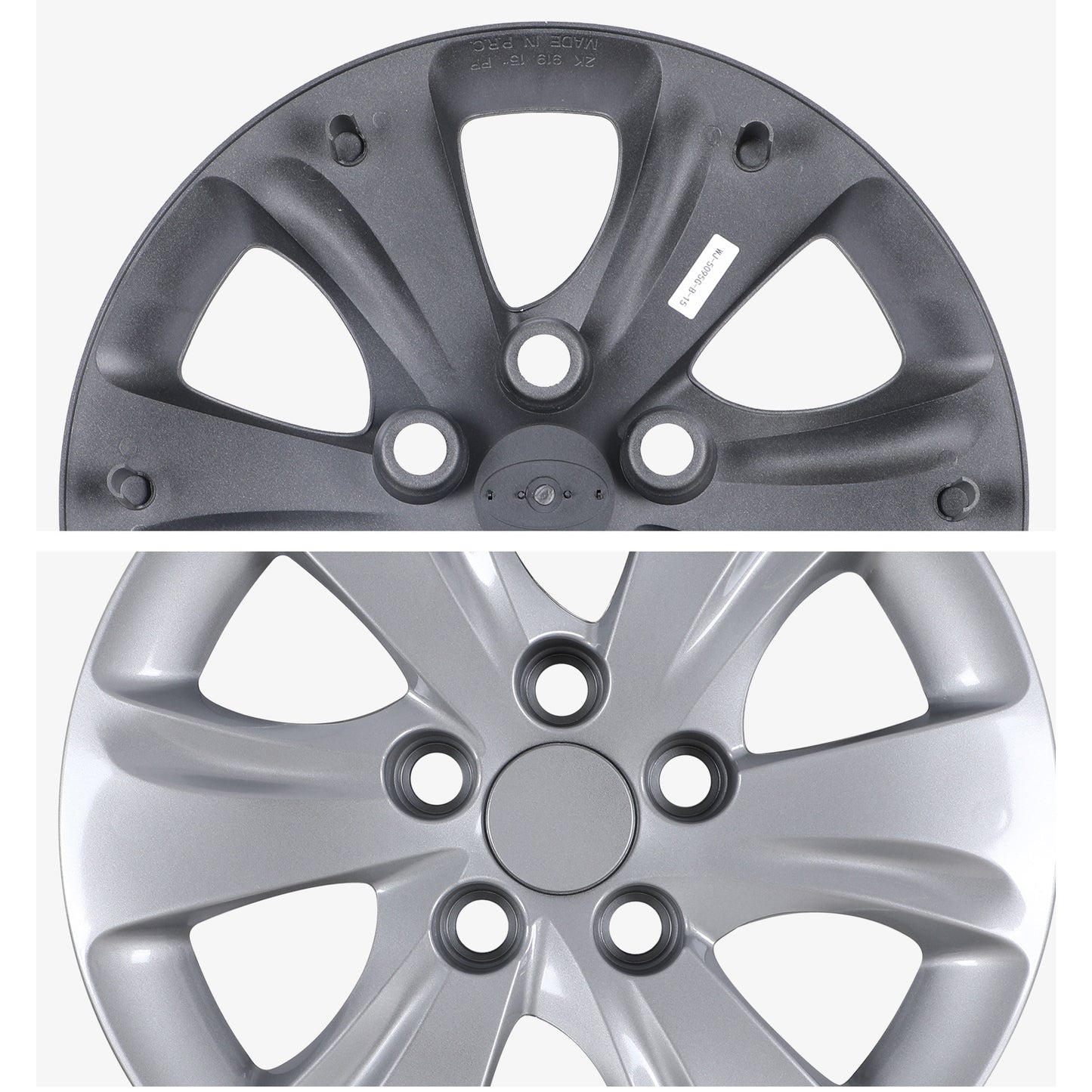15 Inch Wheel Hubcaps for 2011-2016 Hyundai Elantra Sedan - Lacquer