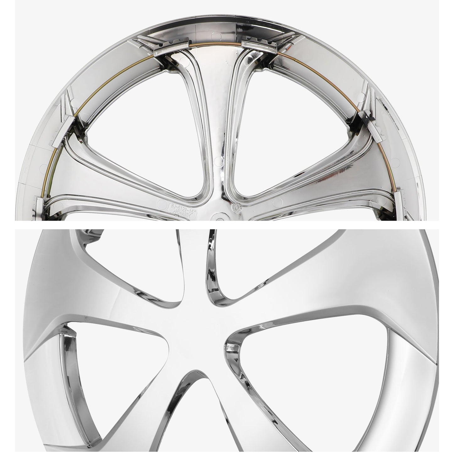 15 Inch Wheel Hubcaps for 2010-2015 TOYOTA Prius - Chrome