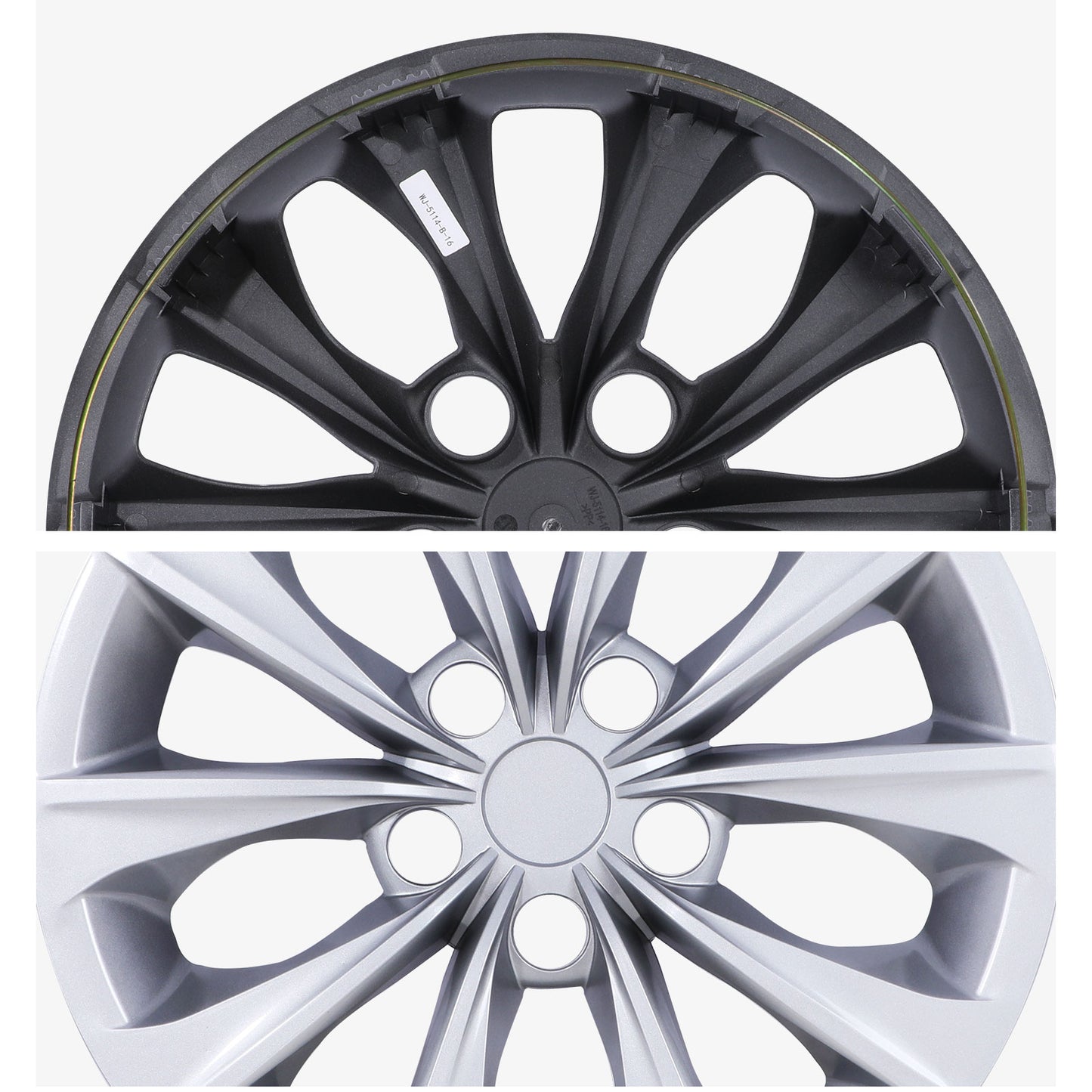 16 Inch Wheel Hubcaps for 2015-2017 TOYOTA Camry - Lacquer