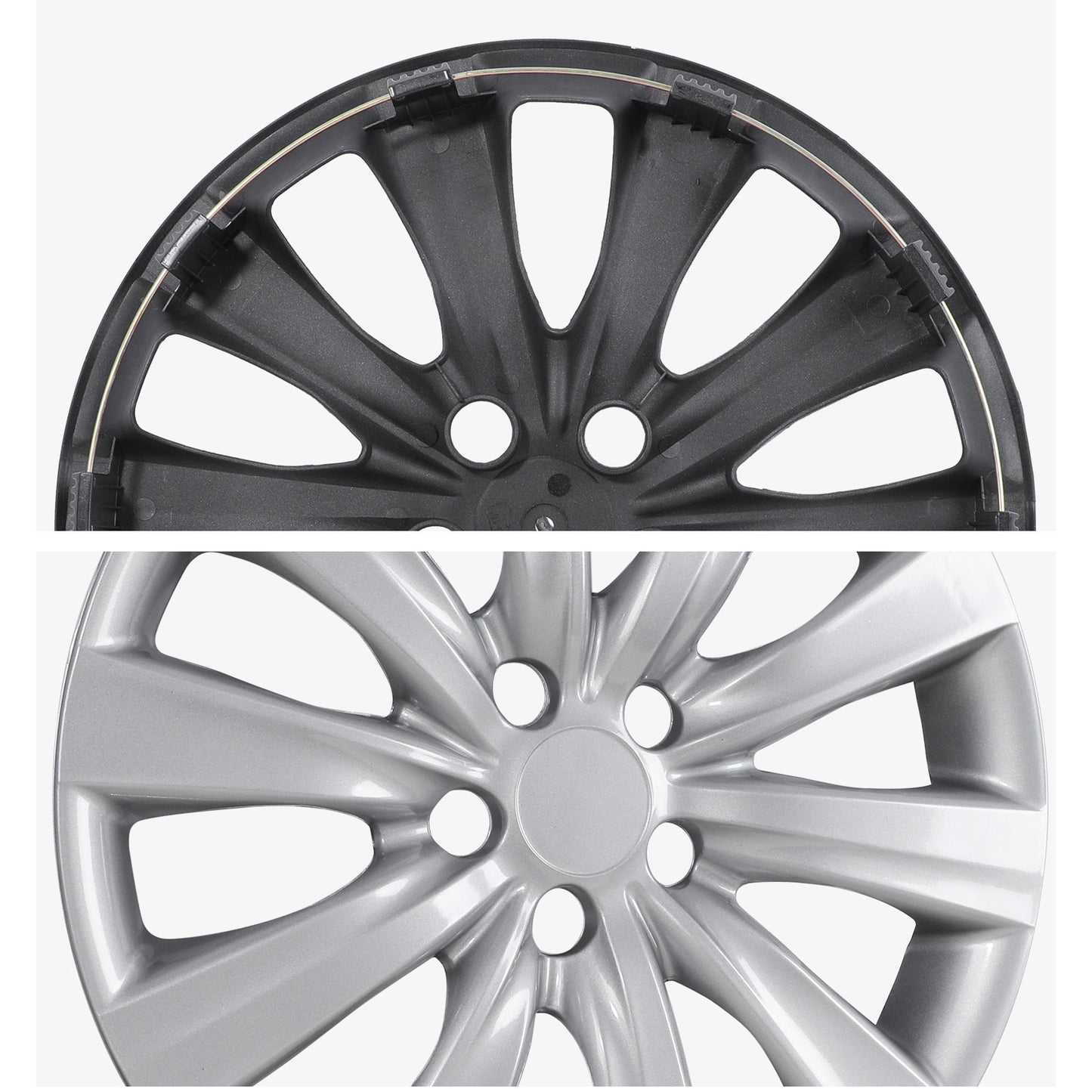 16 Inch Wheel Hubcaps for 2009-2026 TOYOTA Corolla and 2009-2014 TOYOTA Matrix - Lacquer