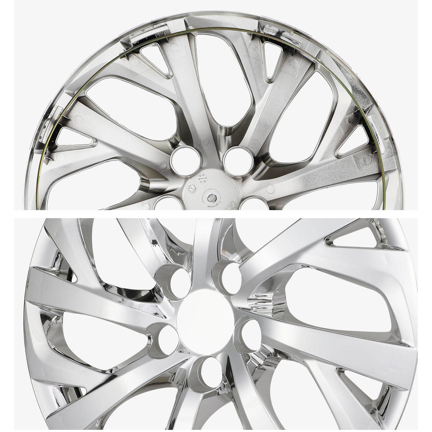 16 Inch Wheel Hubcaps for 2009-2026 TOYOTA Corolla and 2009-2014 TOYOTA Matrix  - Chrome