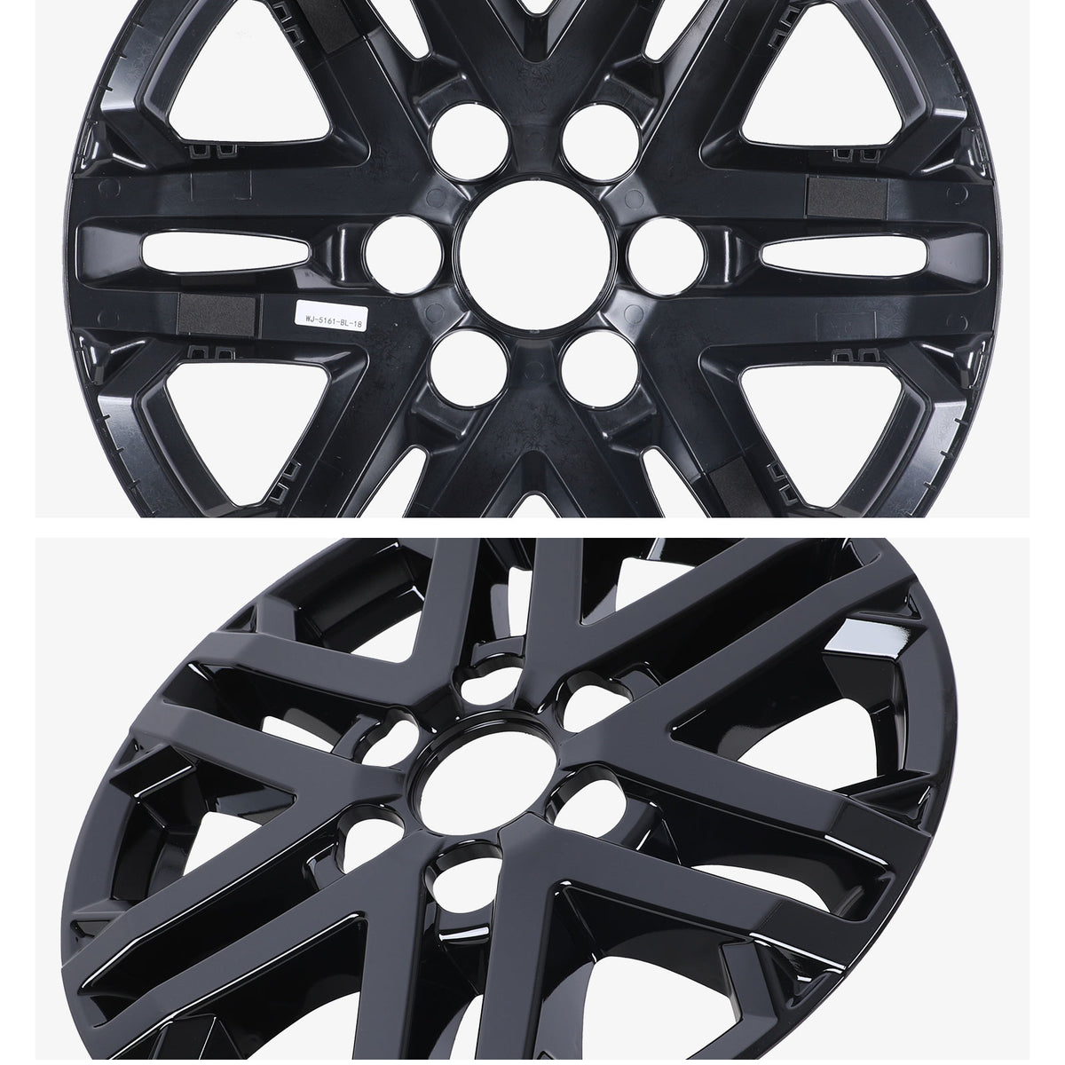 18 Inch Wheel Skins for 2022-2026 TOYOTA TUNDRA/2023-2026 Toyota Sequoia - Black