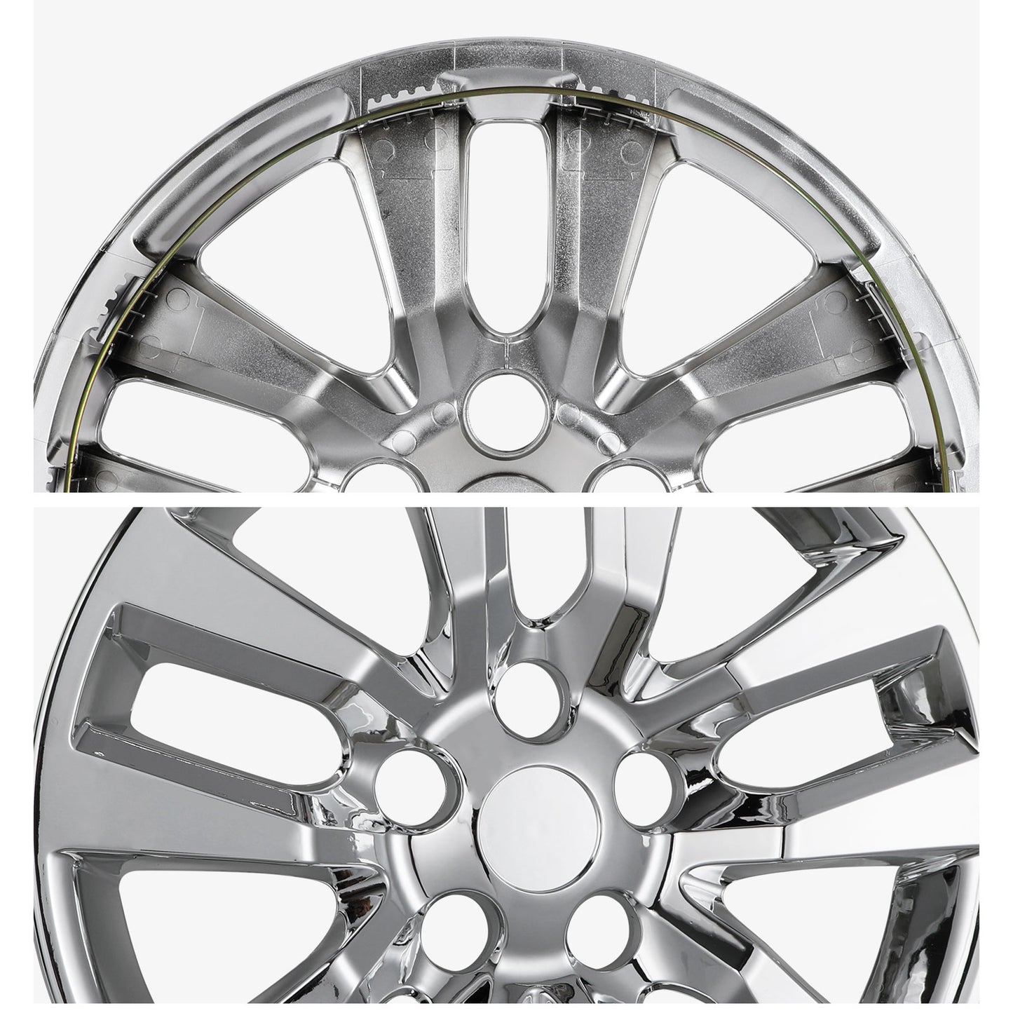 16 Inch Wheel Hubcaps for 2013-2018 Nissan Altima Sedan - Chrome