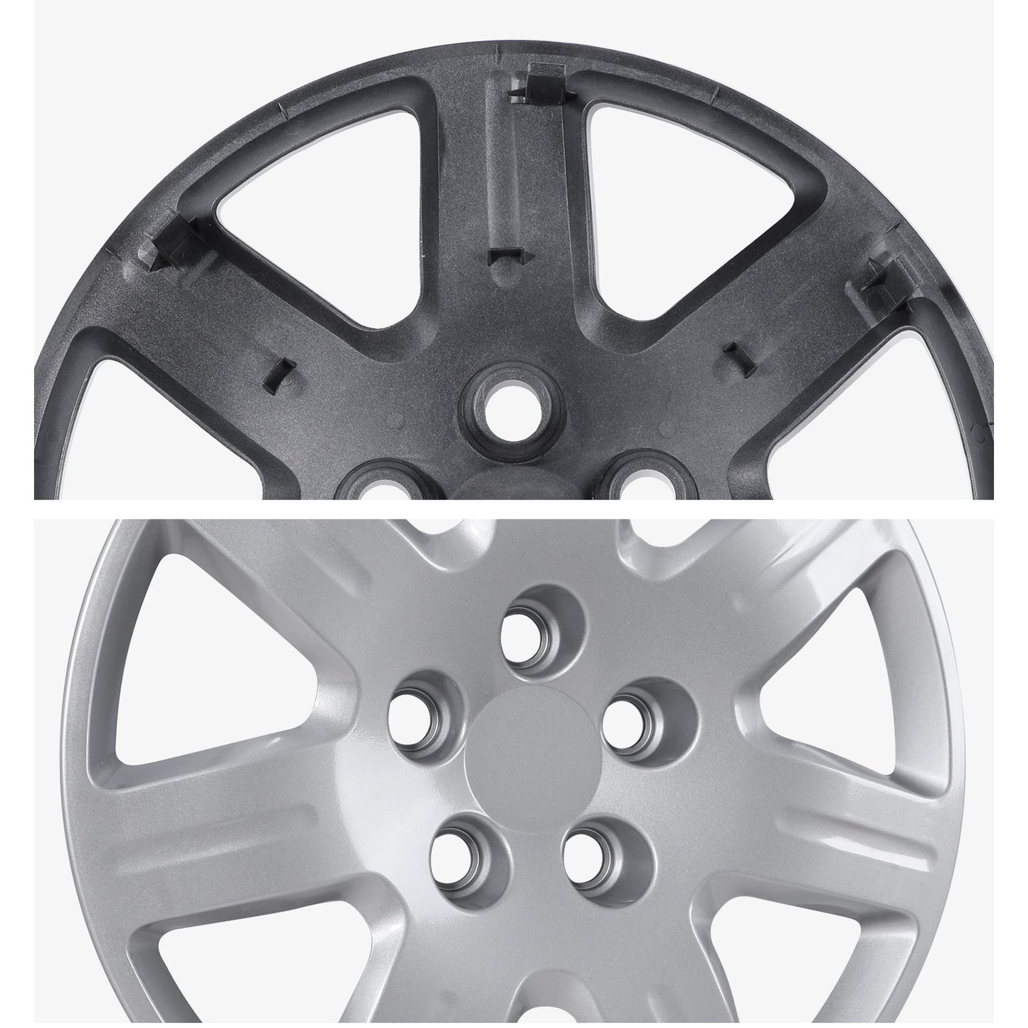 16 Inch Wheel Hubcaps for 2006-2011 Honda Civic - Lacquer