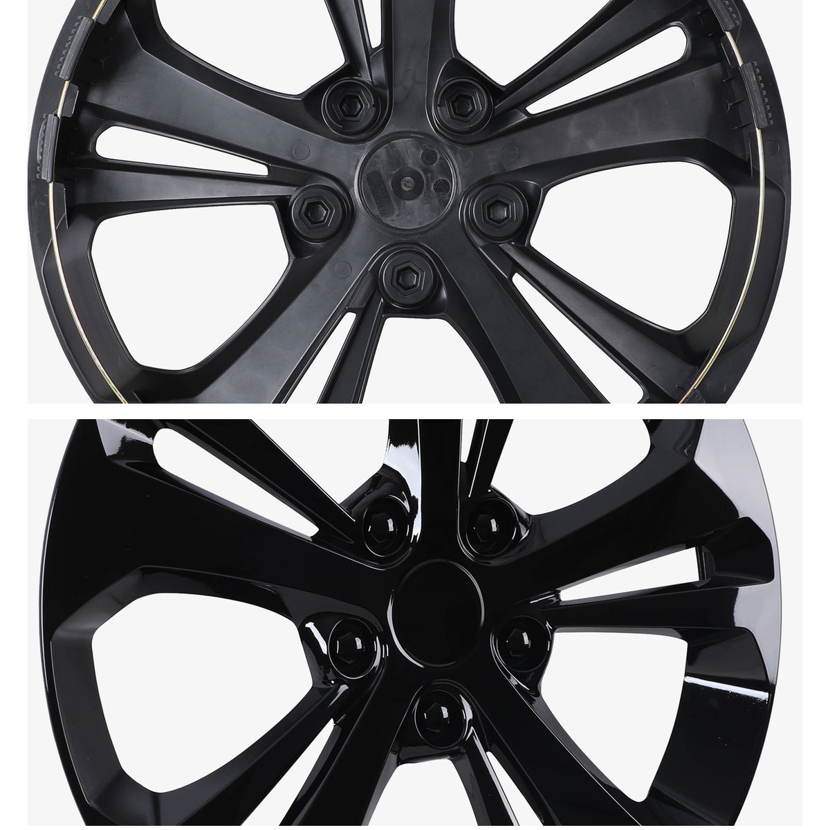 17 Inch Wheel Skins for 2024-2025 Chevy Trax - Black