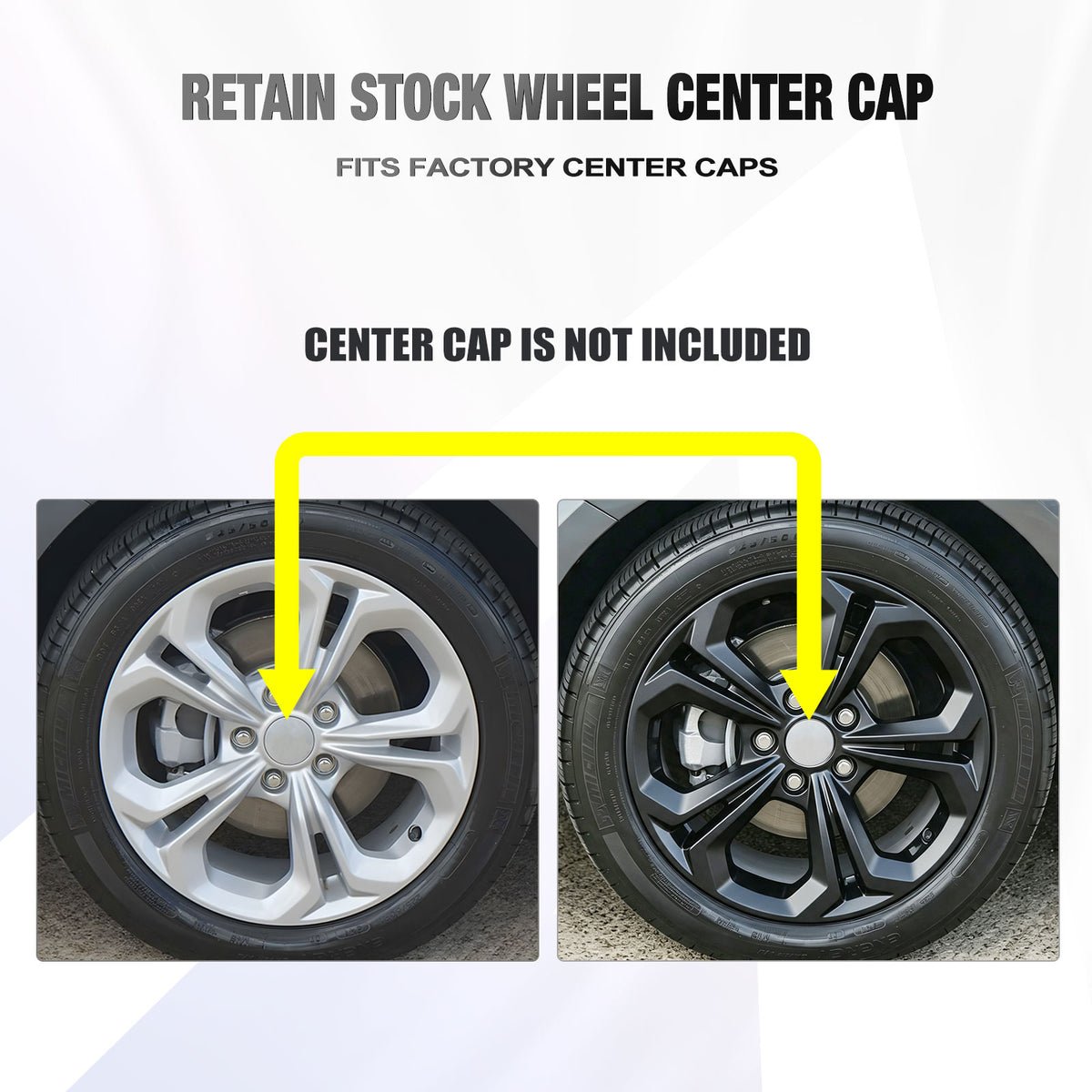 17 Inch Wheel Skins for 2023-2026 Honda Accord - Black Matte