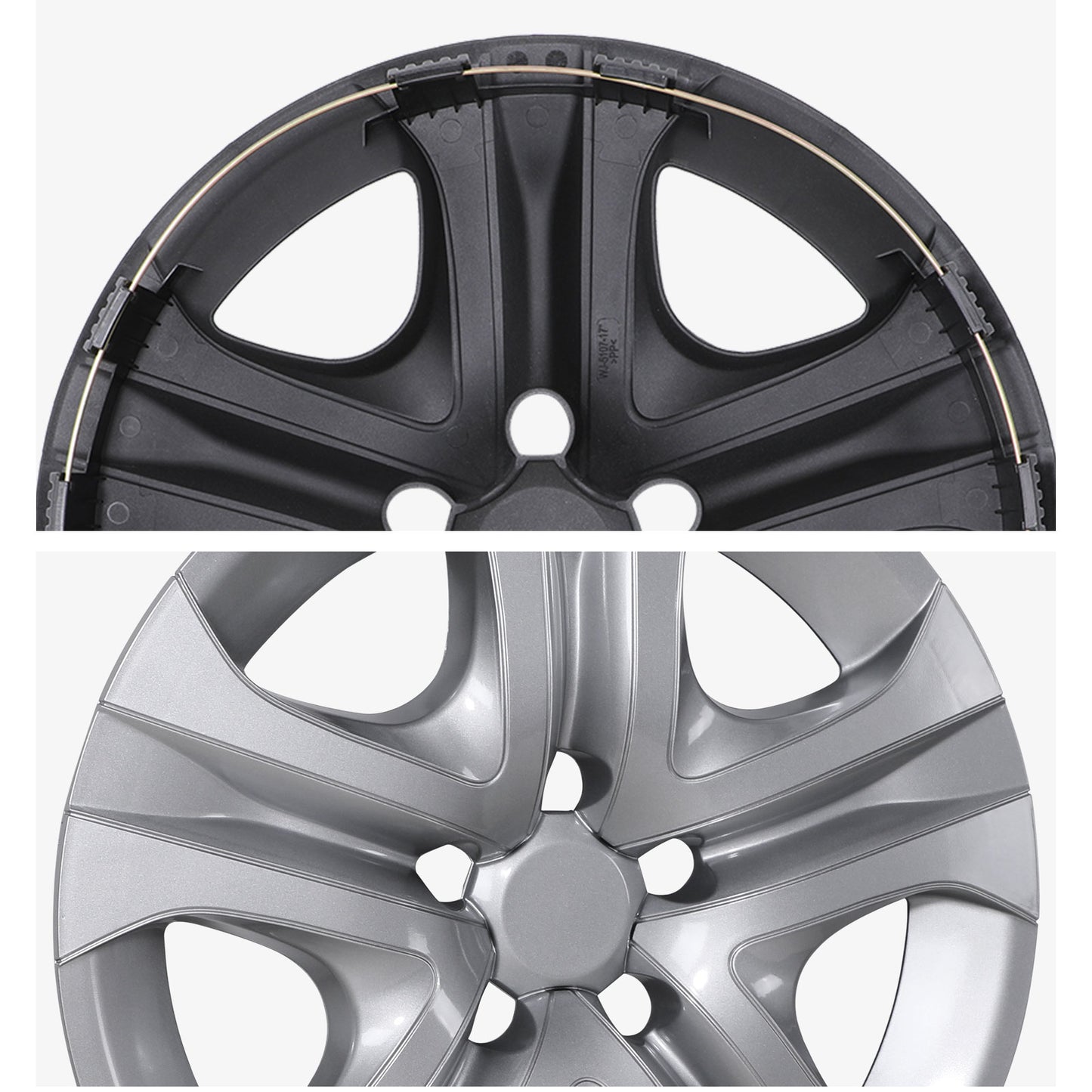 17 Inch Wheel Hubcaps for 2013-2018 TOYOTA RAV4  - Lacquer