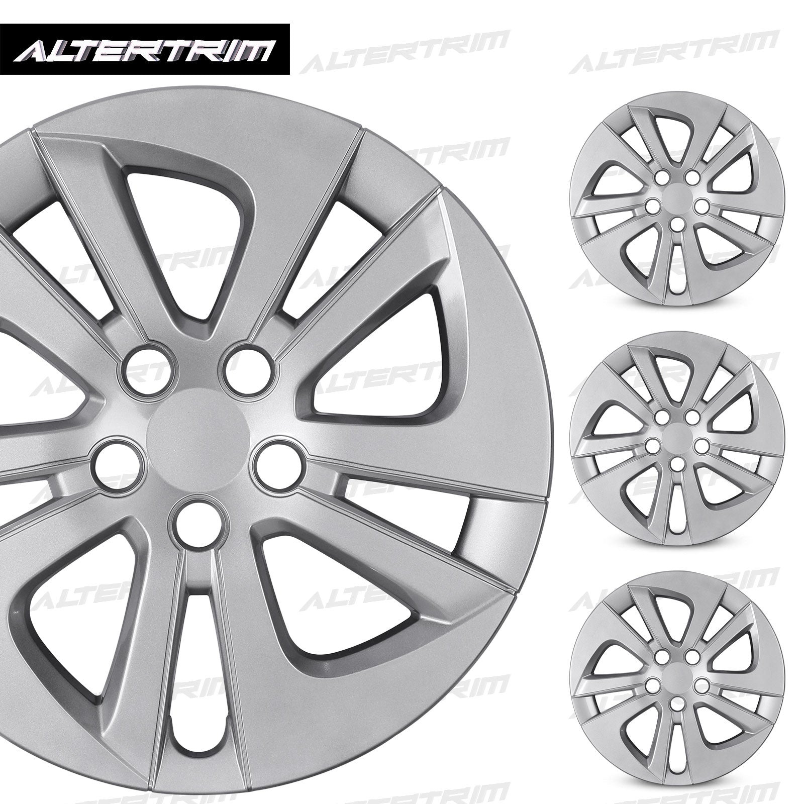 15 Inch Wheel Hubcaps for 2016-2022 TOYOTA Prius/ 2020-2024 TOYOTA Corolla - Lacquer