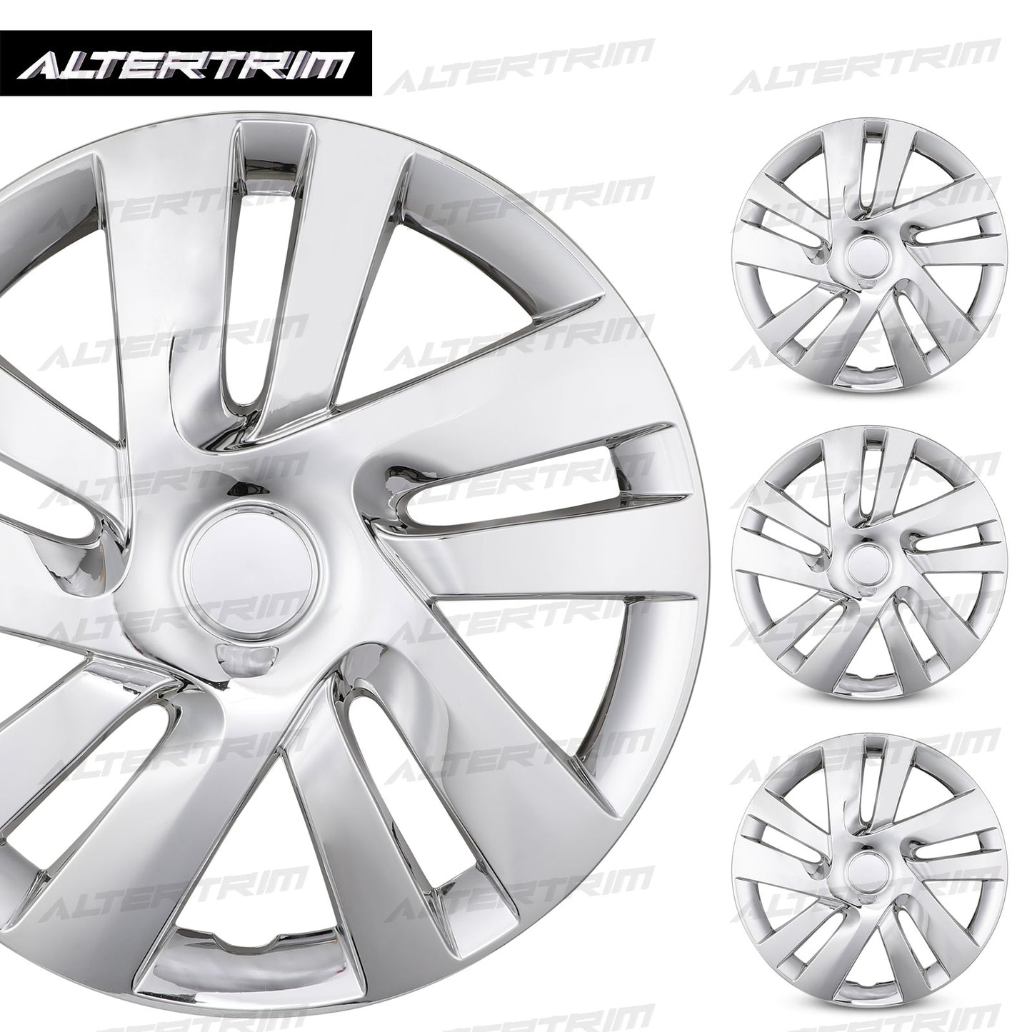 15 Inch Wheel Hubcaps for 2013-2021 Nissan NV200 - Chrome