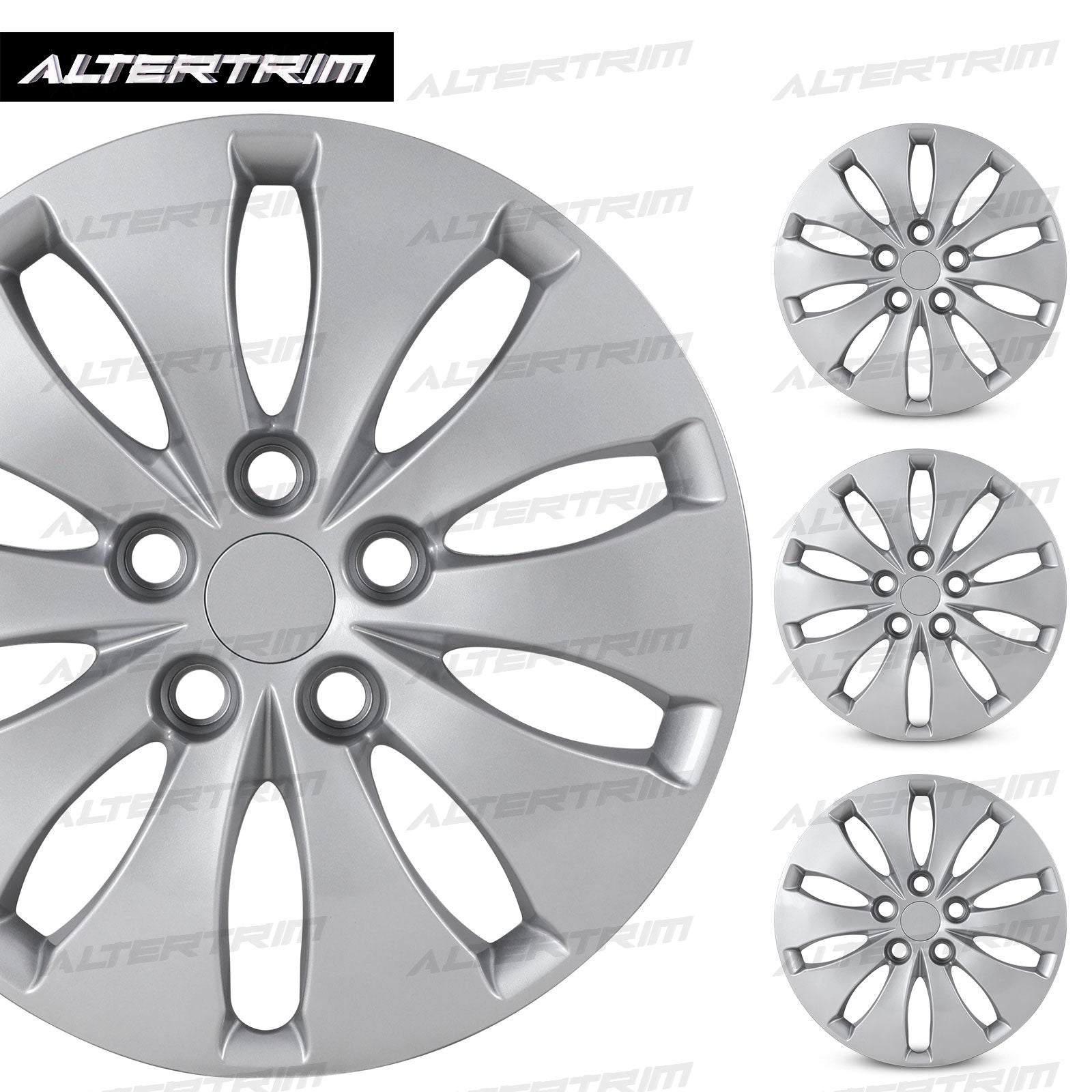 16 Inch Wheel Hubcaps for 2008-2012 Honda Accord Sedan - Lacquer