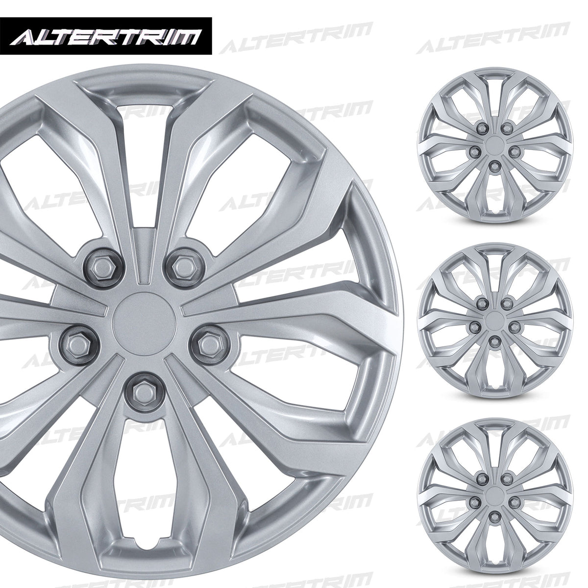 15 Inch Universal Hubcaps for Steel Wheel Rims Cover - Lacquer