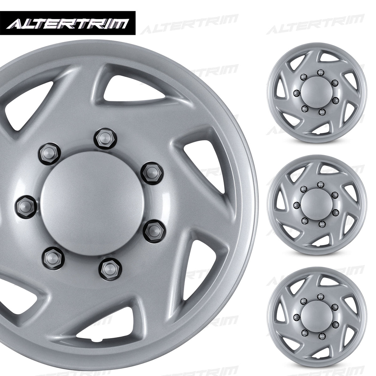 16 Inch Wheel Skins for 1992-2014 Ford E Series Van - Lacquer
