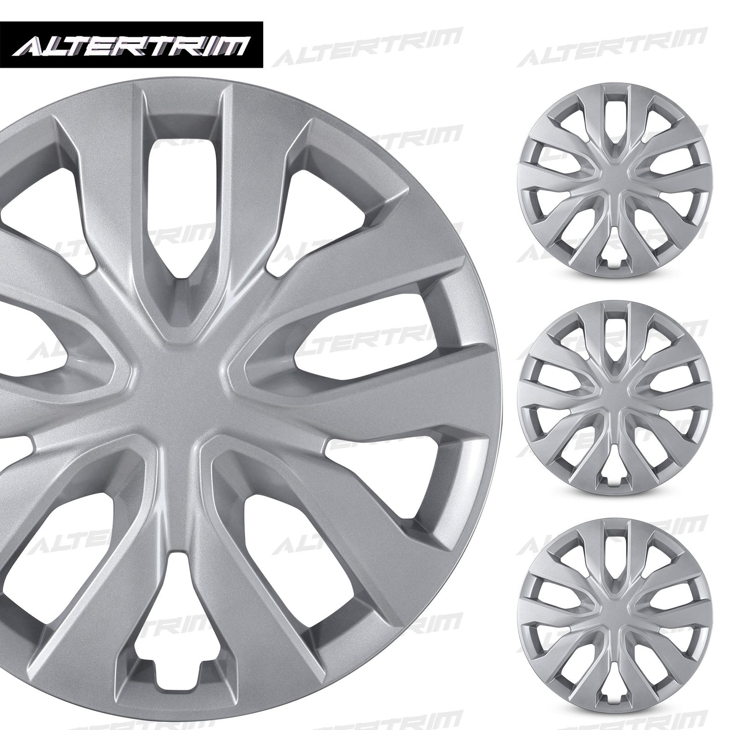 17 Inch Wheel Hubcaps for 2014-2020 Nissan Rogue - Lacquer