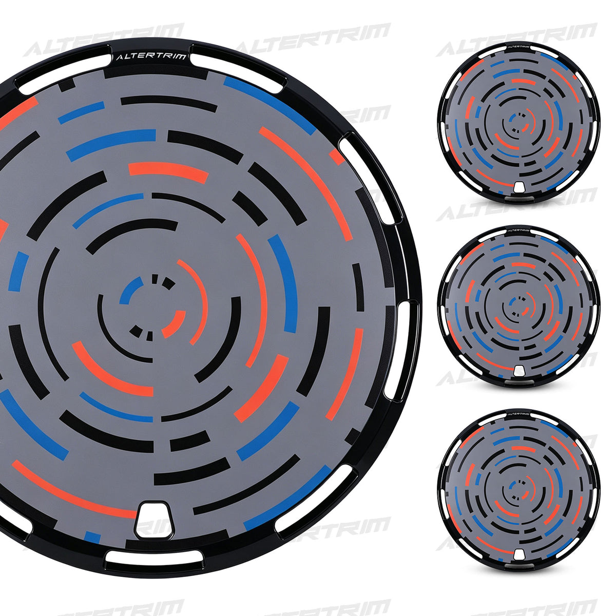 16 Inch Aerodisc Full Coverage Wheel Covers for Universal Steel Wheels