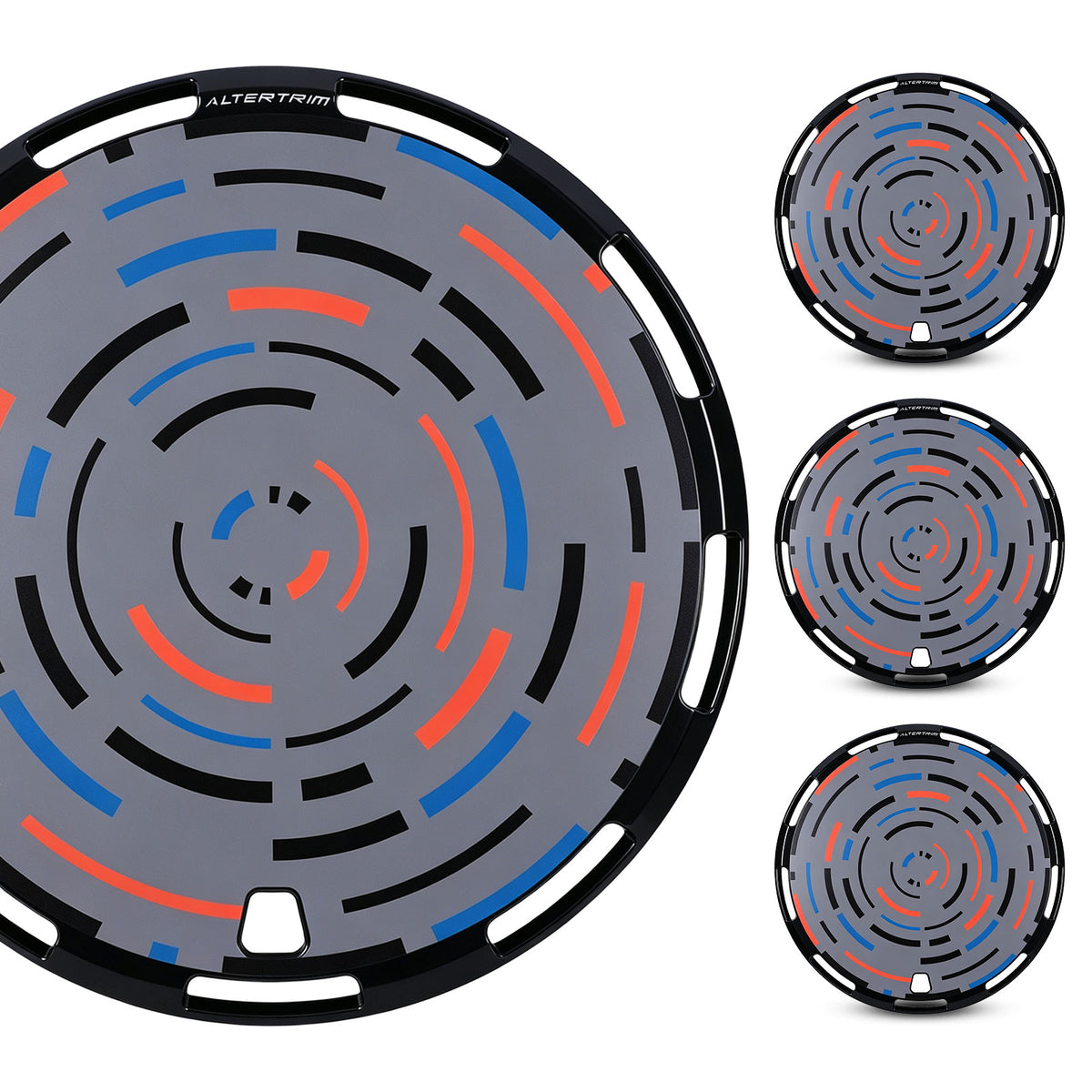 17 Inch Aerodisc Full Coverage Wheel Covers for Universal Steel Wheels