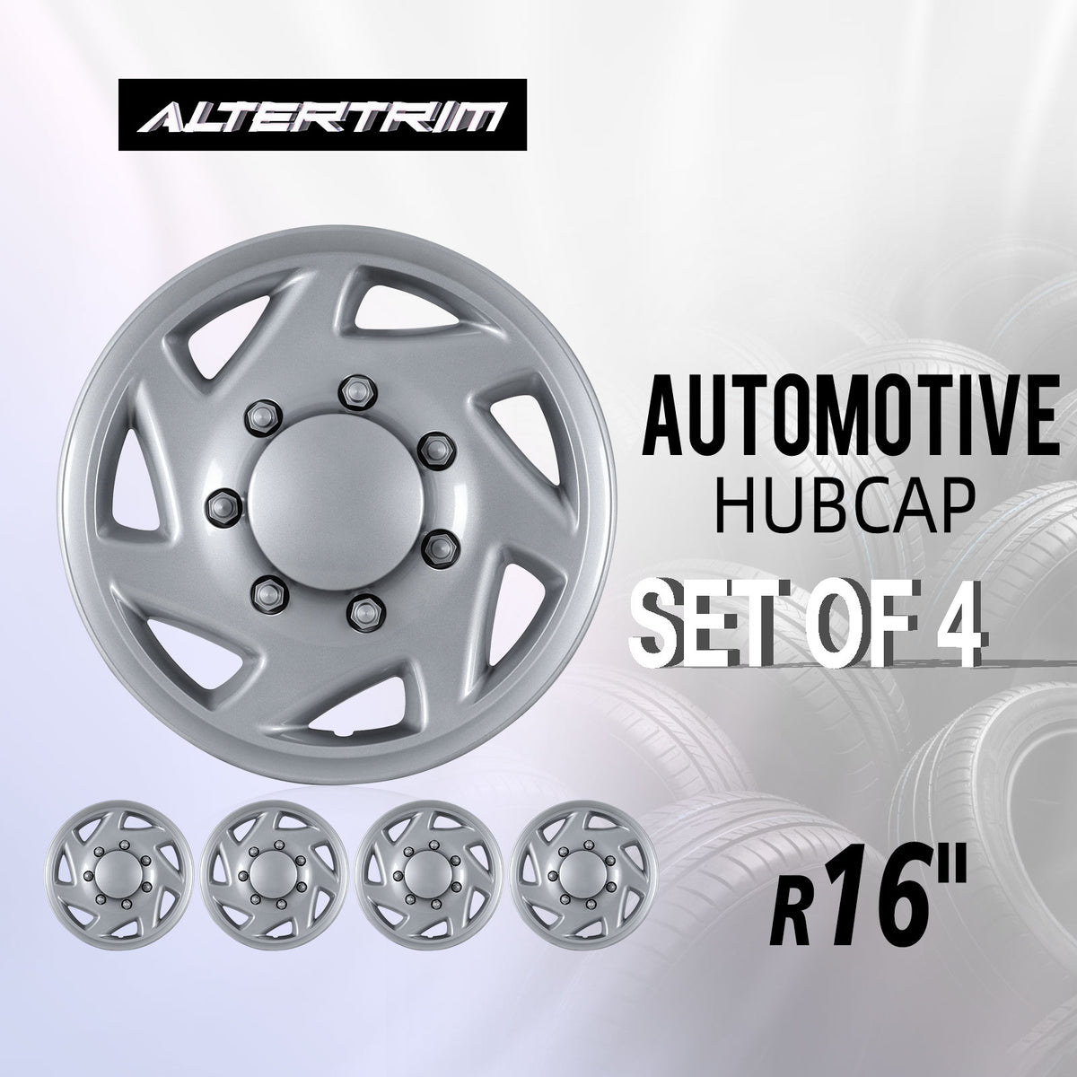16 Inch Wheel Skins for 1992-2014 Ford E Series Van - Lacquer
