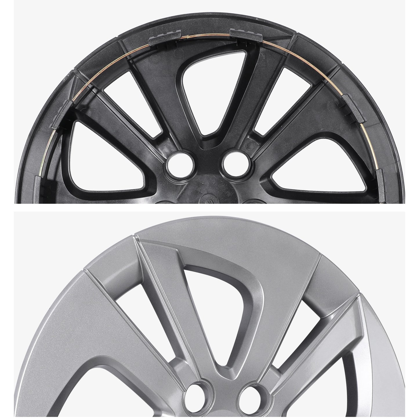 15 Inch Wheel Hubcaps for 2016-2022 TOYOTA Prius/ 2020-2024 TOYOTA Corolla - Lacquer