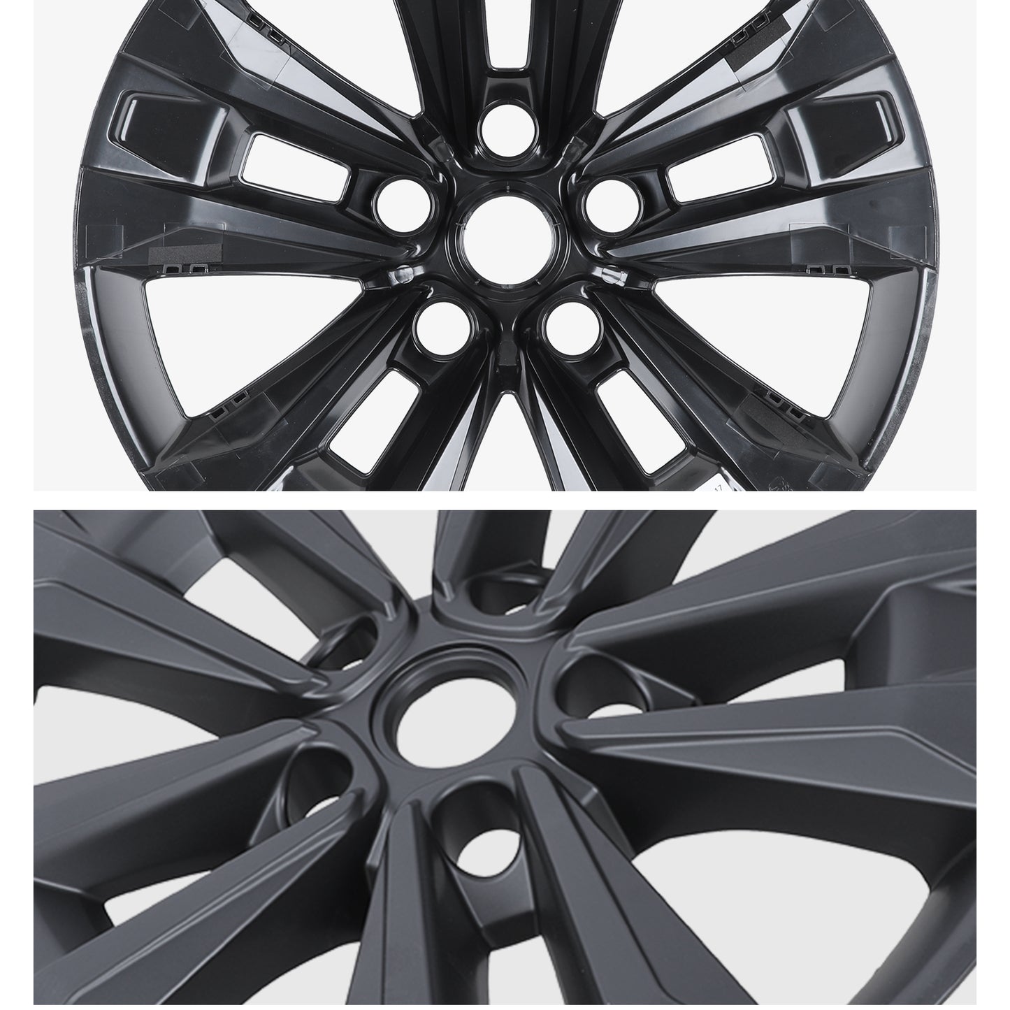 17 Inch Wheel Skins for 2025-2026 Chevrolet Equinox LT - Matte Black